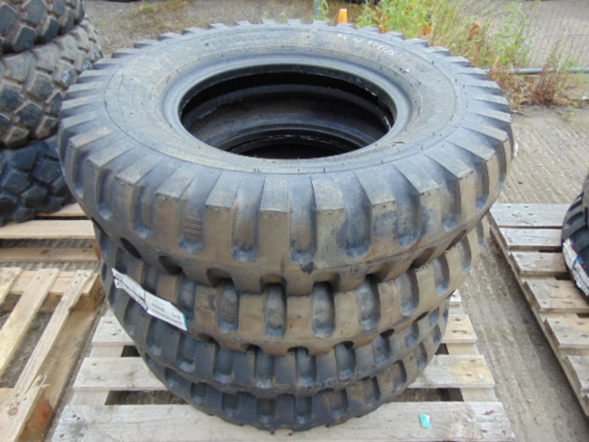 4 x Unissued S.T.A. 9.00-20 Crossply Tyres