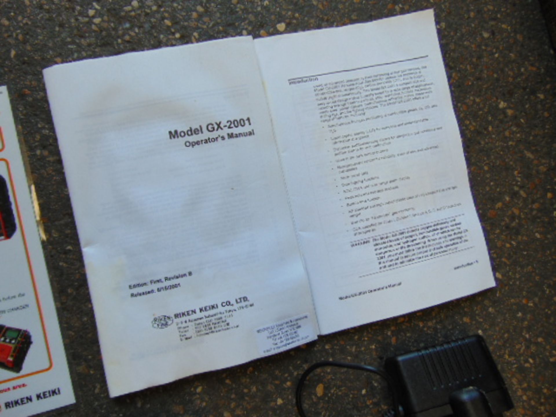 3 x RKI GX-2001 Gas Monitors C/W Chargers - Image 5 of 5