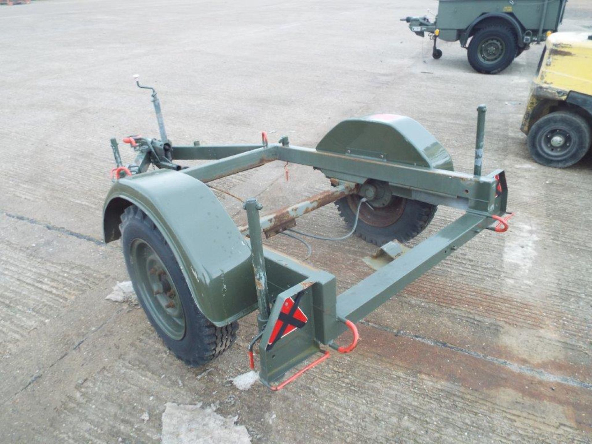 Bradley 1.3T Single Axle Trailer Frame - Ideal for Water/Fuel Tanks - Image 5 of 13