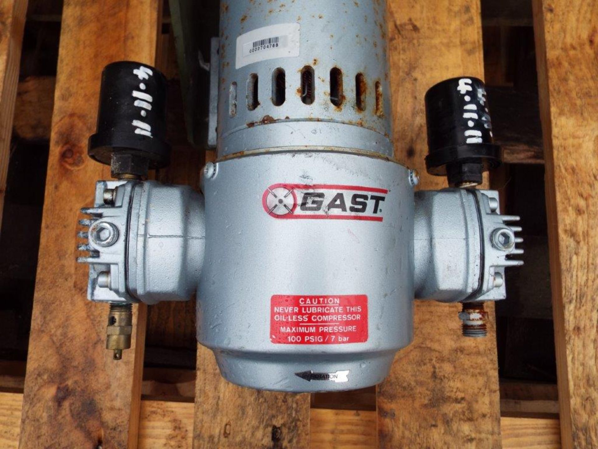 Gast 24V Compressor - Image 2 of 5
