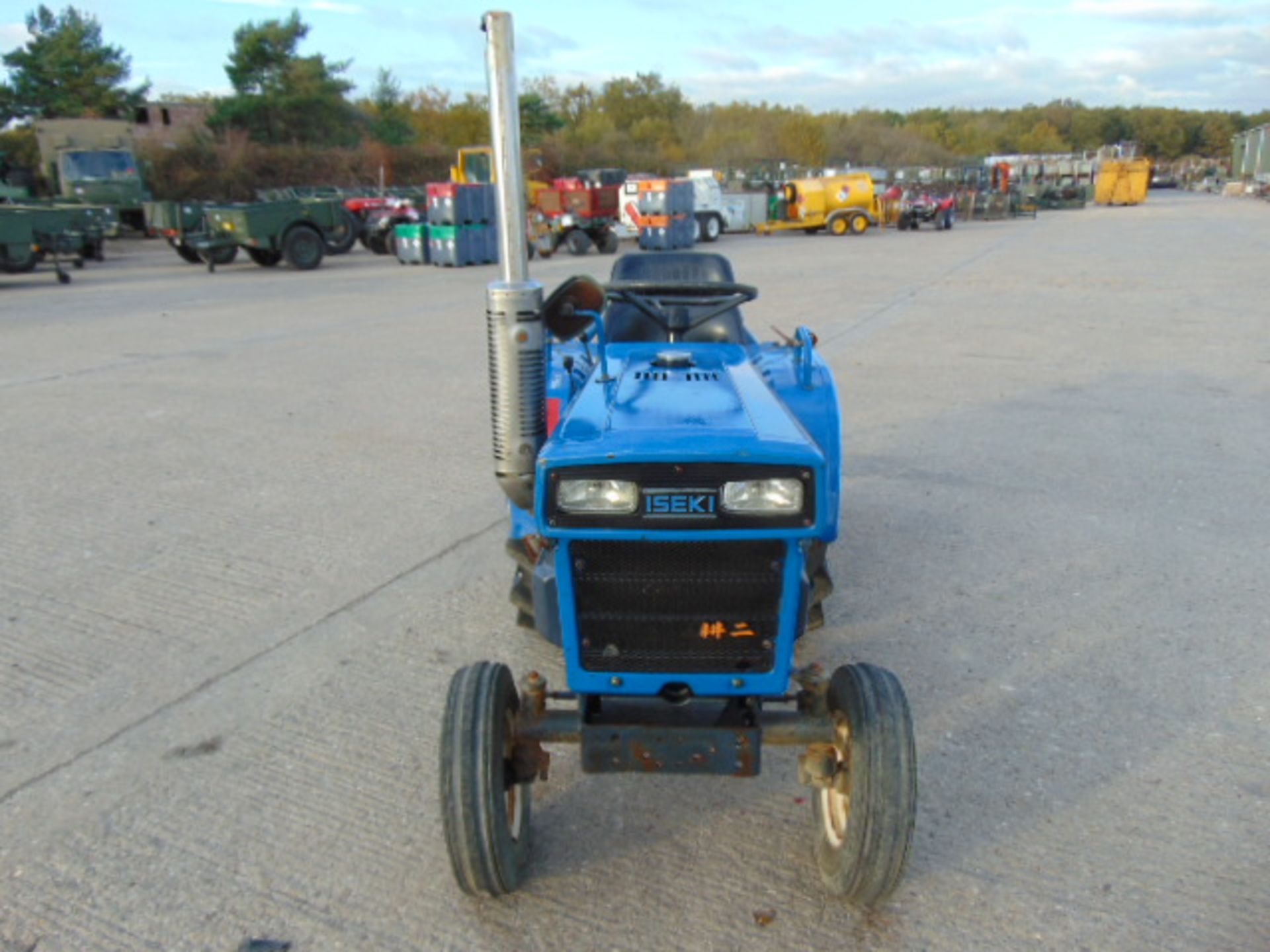 Iseki TX1210 2WD Compact Tractor c/w Rotovator - Image 2 of 17