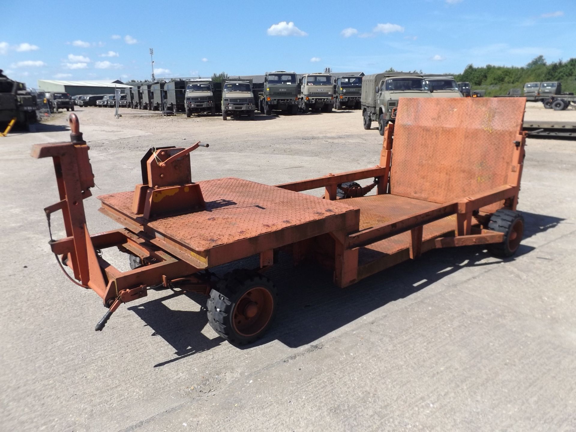 Twin axle Forklift/Quad Bike Trailer.