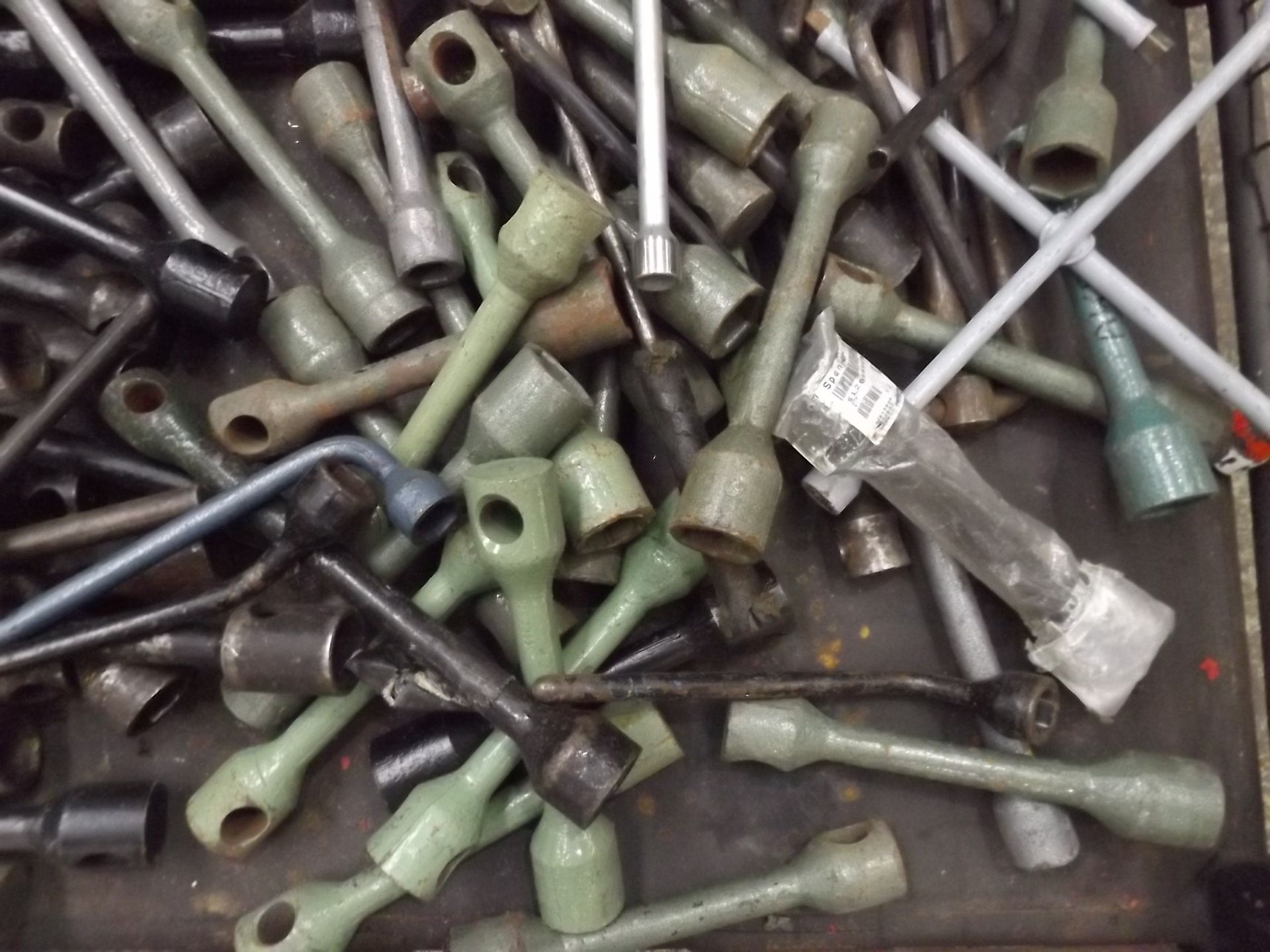 Stillage of Approx 100 x Wheel Braces, Spanners etc - Image 4 of 5