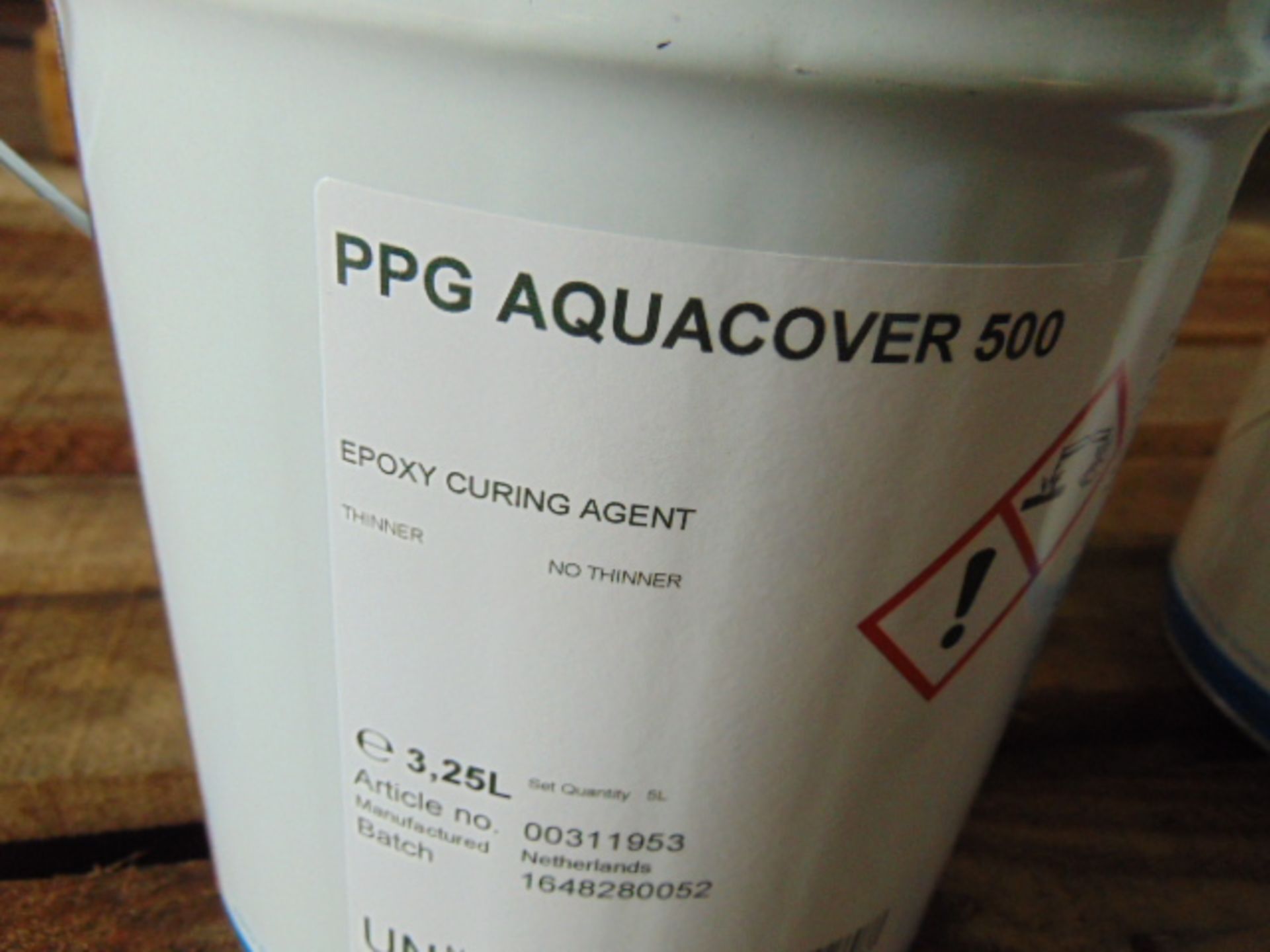 1 x Sigma Aquacover 500 5L 2 pack White Epoxy Resin - Image 5 of 5