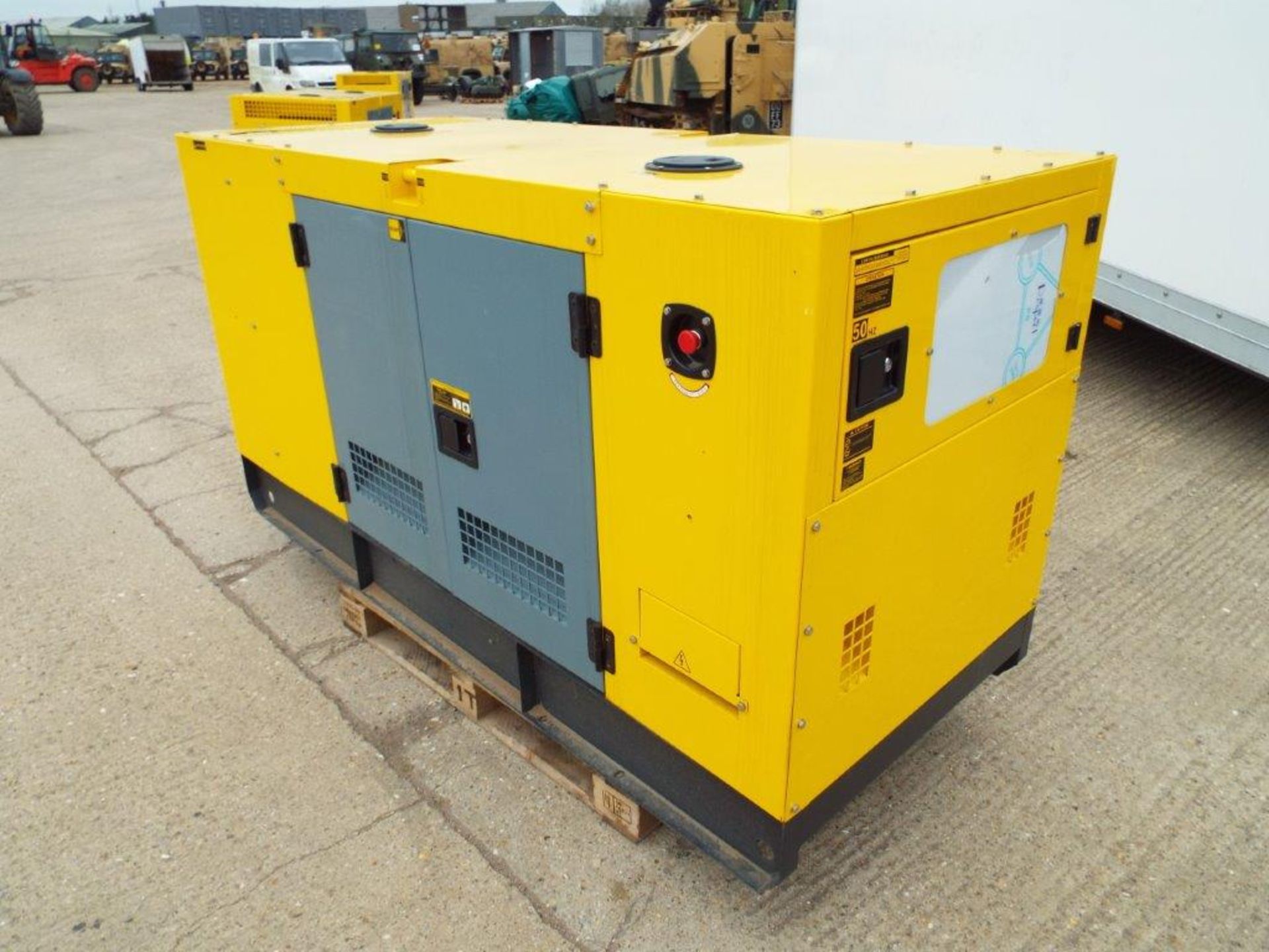 UNISSUED WITH TEST HOURS ONLY 60 KVA 3 Phase Silent Diesel Generator Set - Image 7 of 19