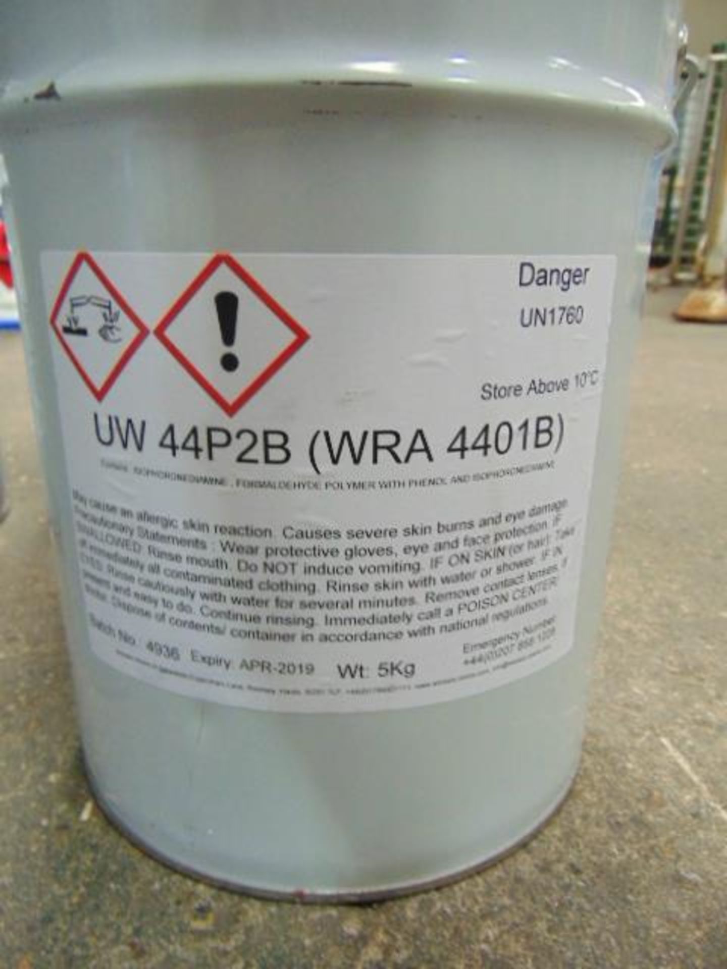 3 x 5Kg Wessex Resins 2 Part Adhesive - Image 3 of 3