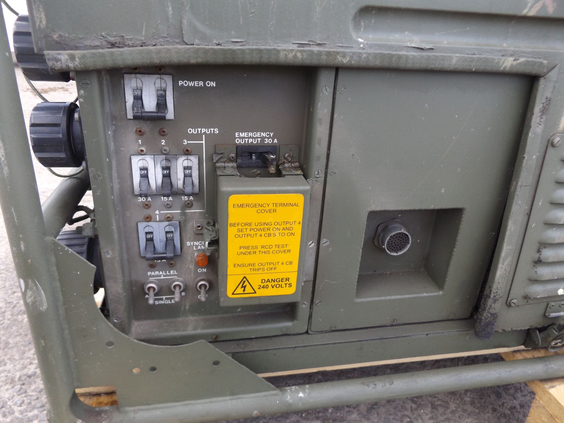 Lister Petter Air Log 4169 A 5.6 KVA Single Phase Diesel Generator - Image 9 of 13