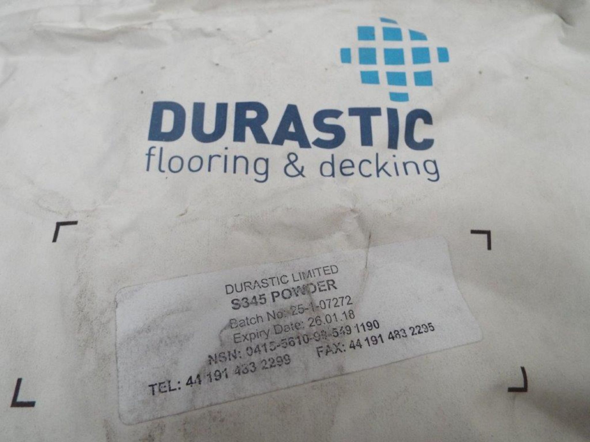 46 x Unissued Bags of Durastic S345 Underlay Powder - Image 3 of 4