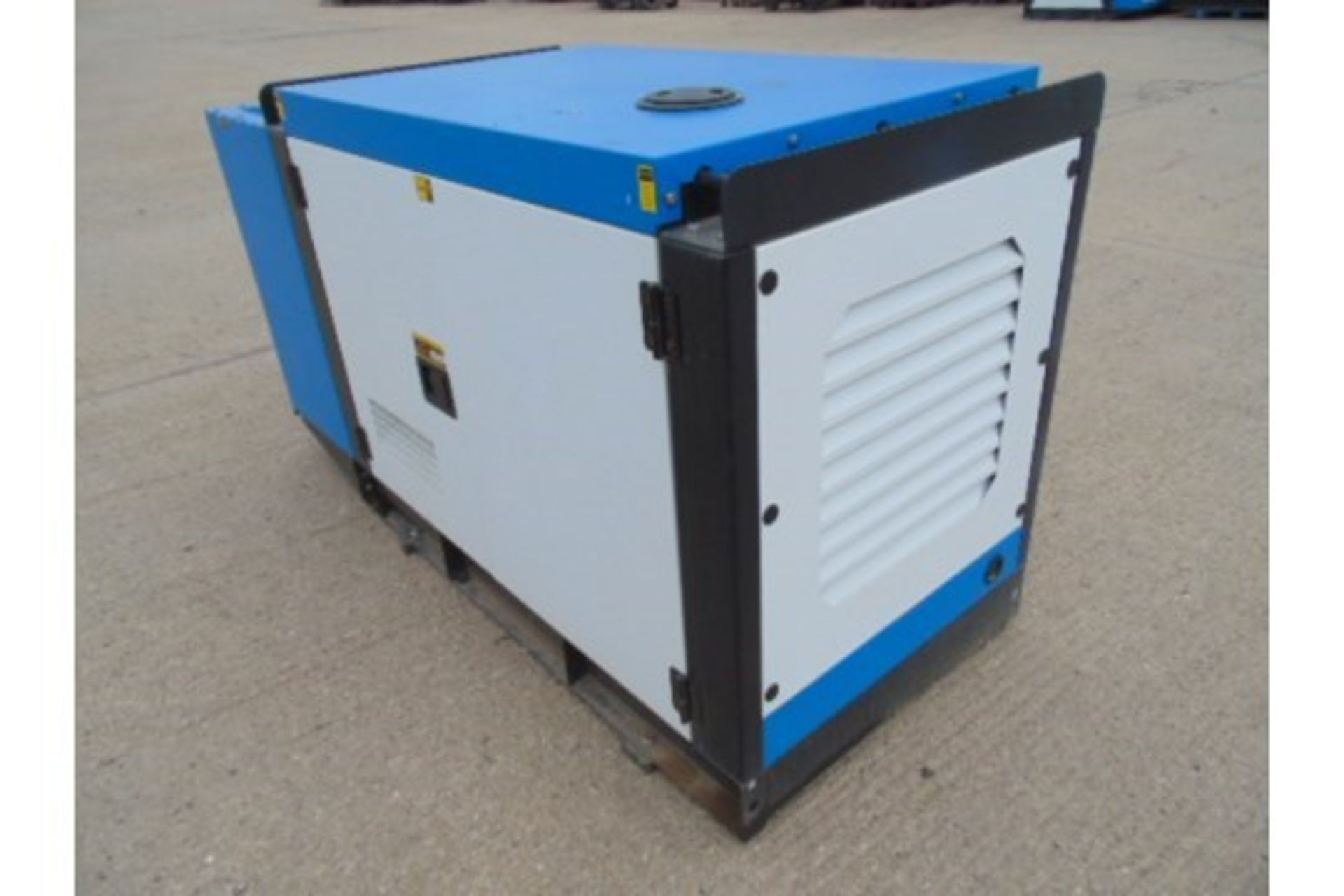 UNISSUED WITH TEST HOURS ONLY 70 KVA 3 Phase Silent Diesel Generator Set - Image 10 of 17