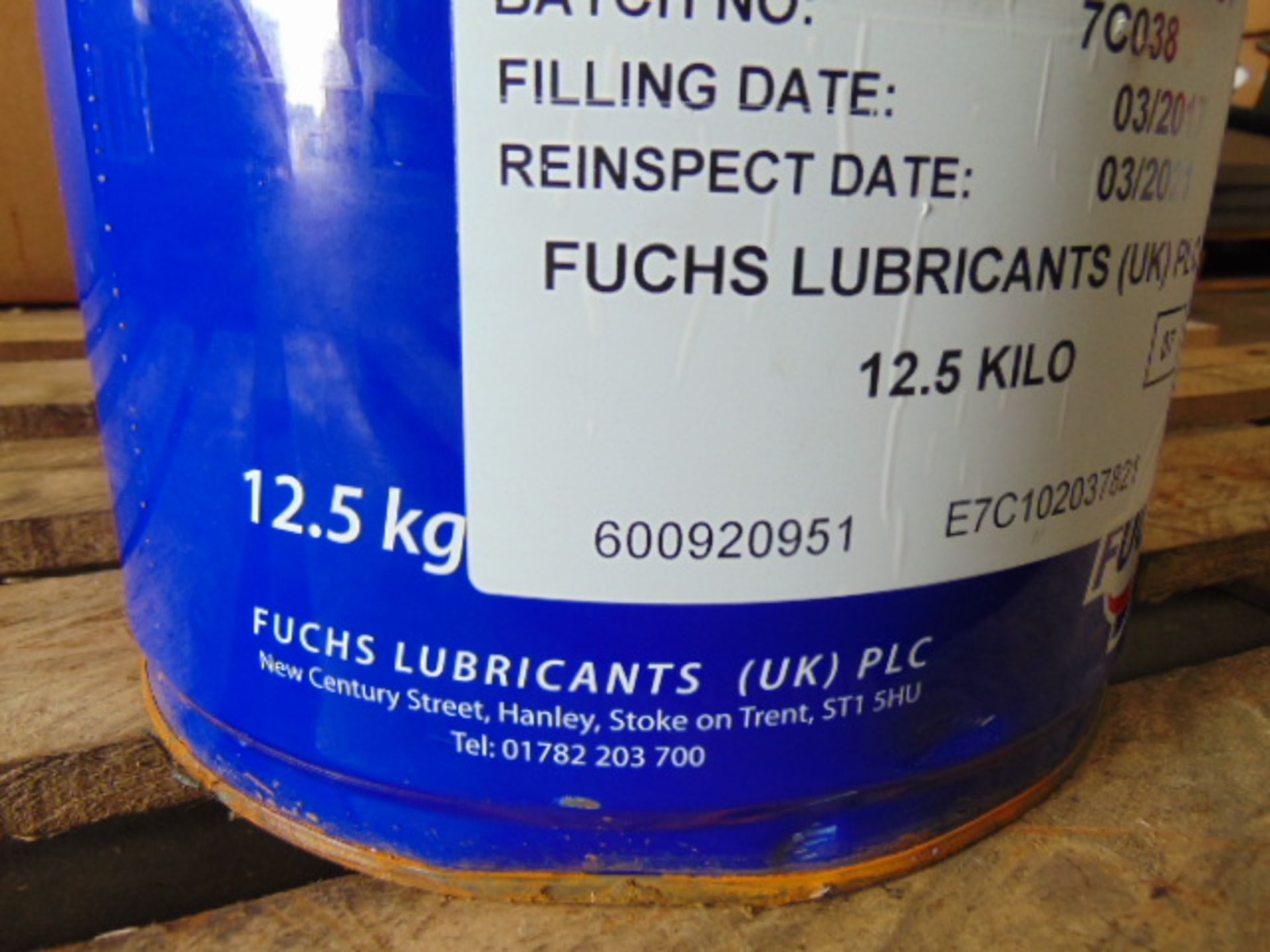 1 x Unissued 25Kg Drum of Fuchs PX-11 Corrosion Preventative - Image 3 of 3