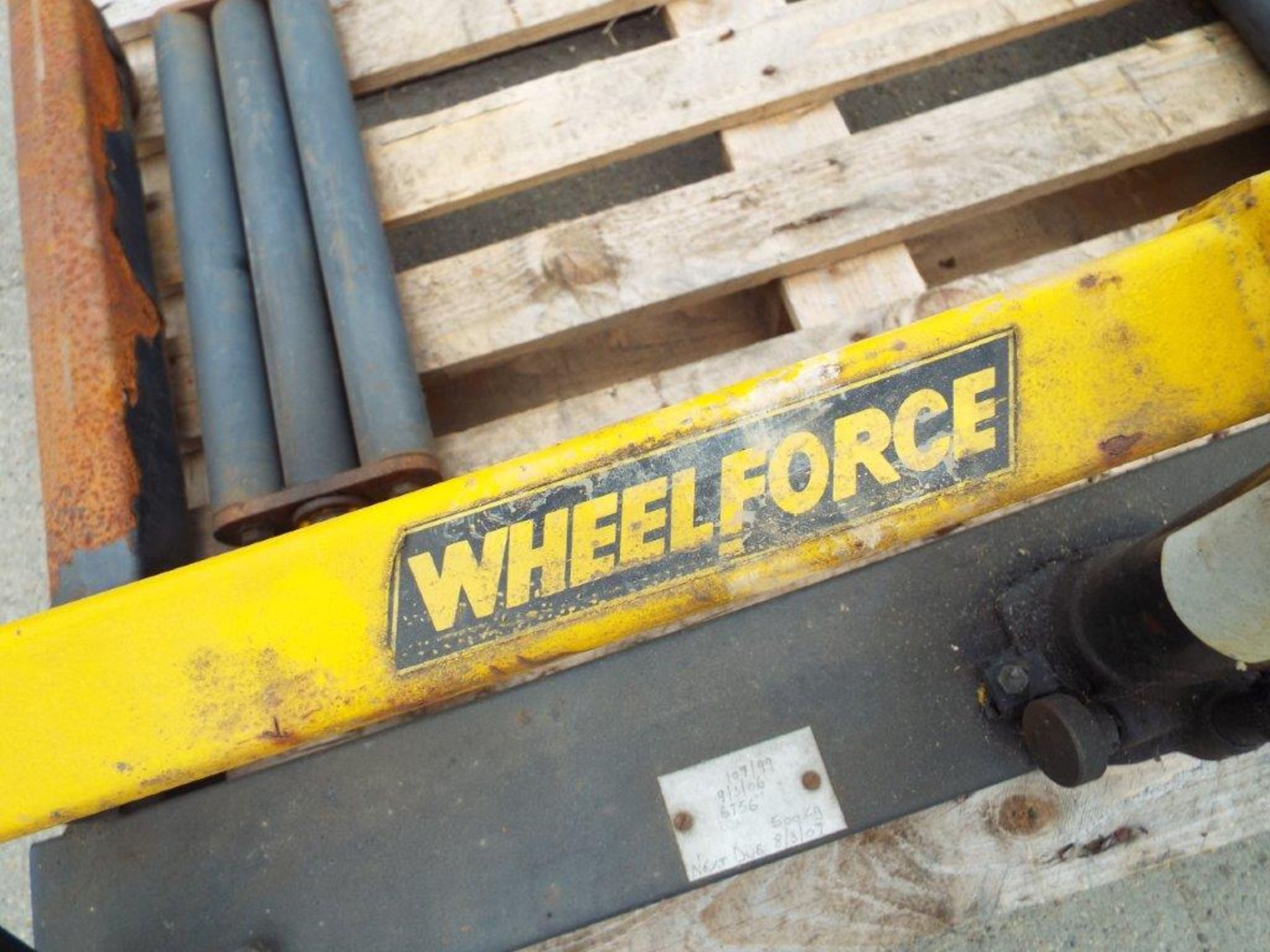 Wheelforce 500Kg Tyre Moving Trolley - Bild 5 aus 7