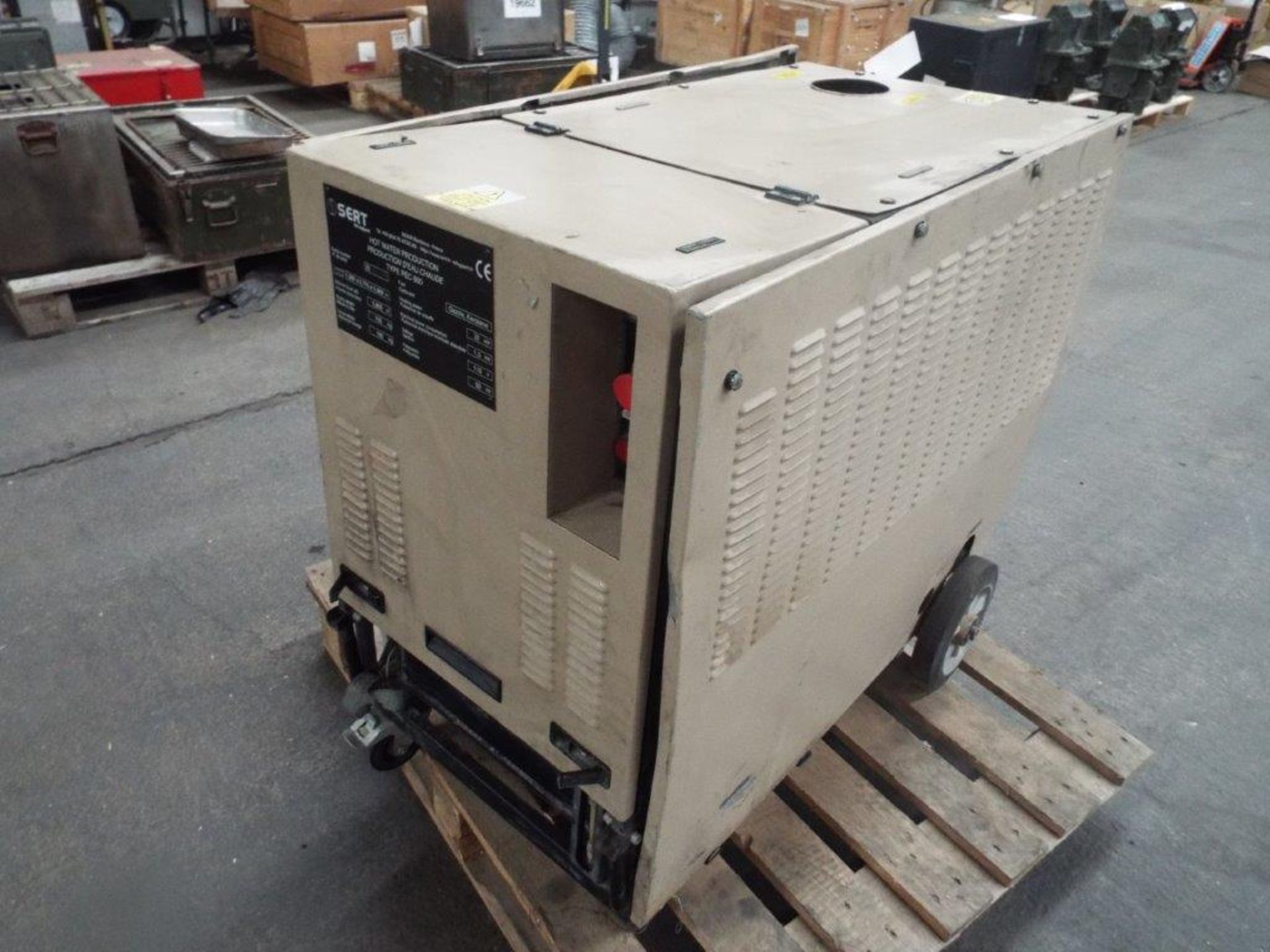 Sert PEC 800 Diesel/Kerosene Fired Field Water Heater