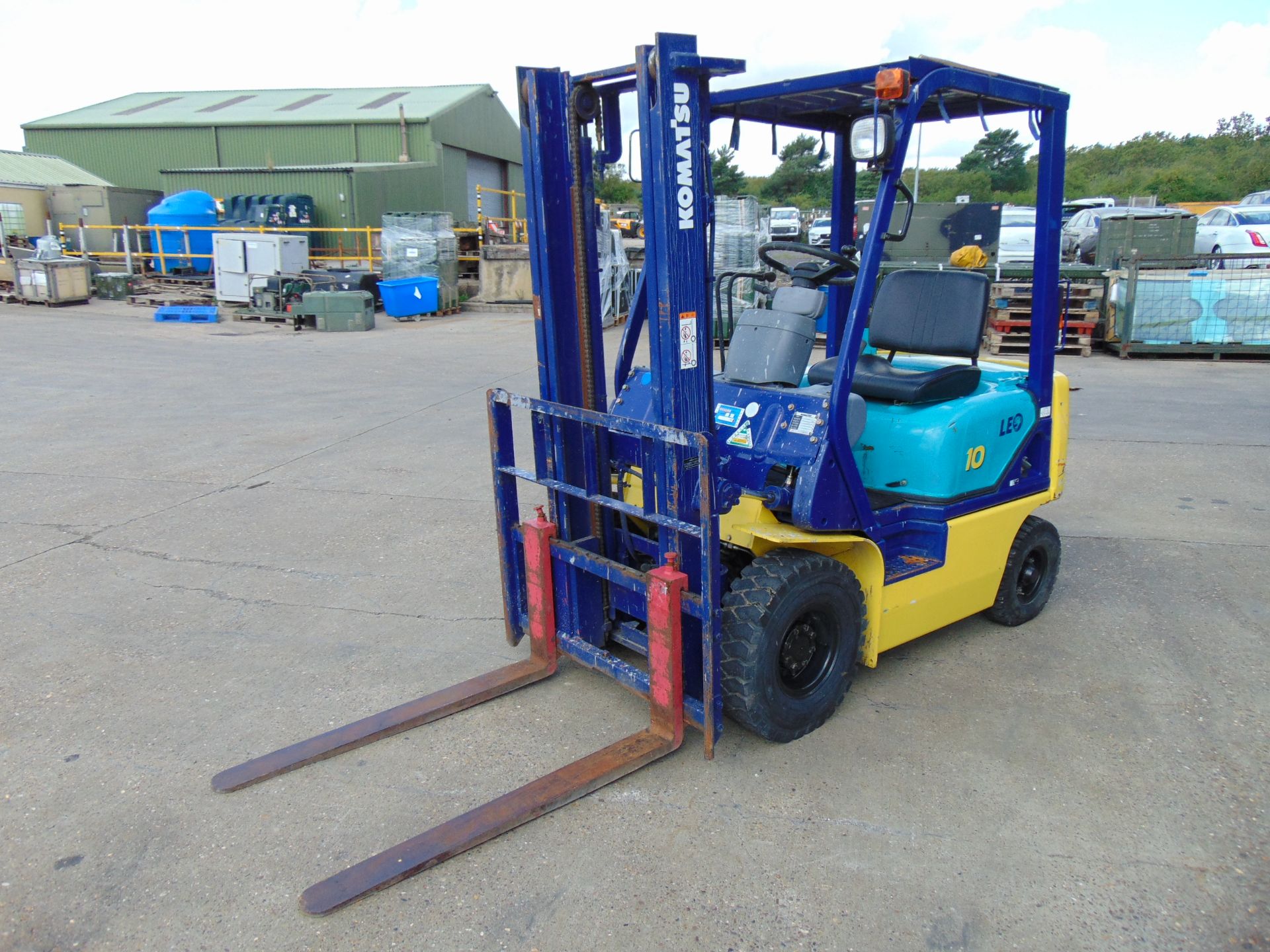 Komatsu LE10 Counter Balance Forklift - Bild 5 aus 18