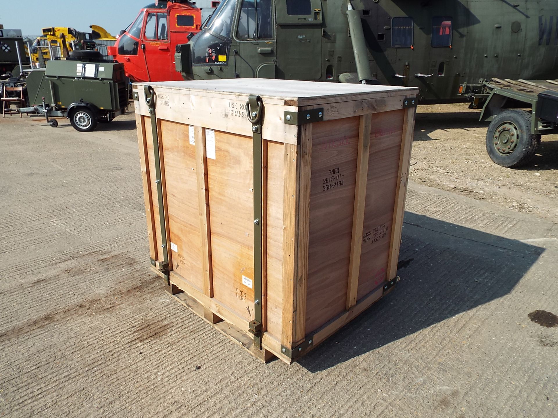 4 x Large Heavy Duty Packing/Shipping Crates - Bild 2 aus 8