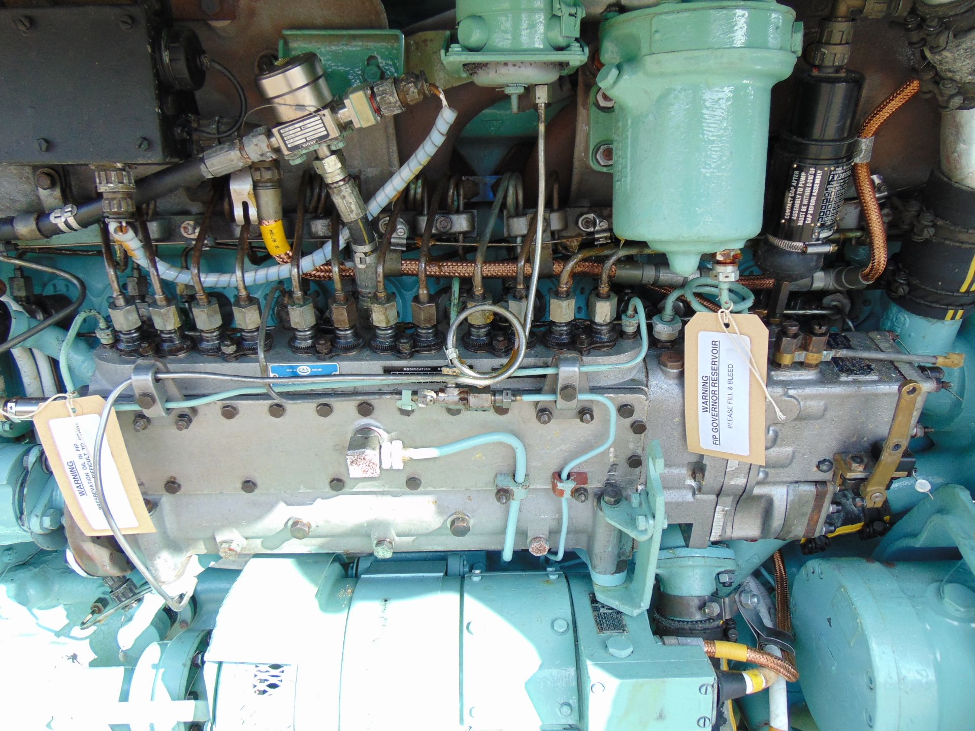 Cheiftain MBT Leyland L60 MK4 19L Vertical Six Cylinder Opposed Piston Diesel Engine Power Pack - Image 16 of 34