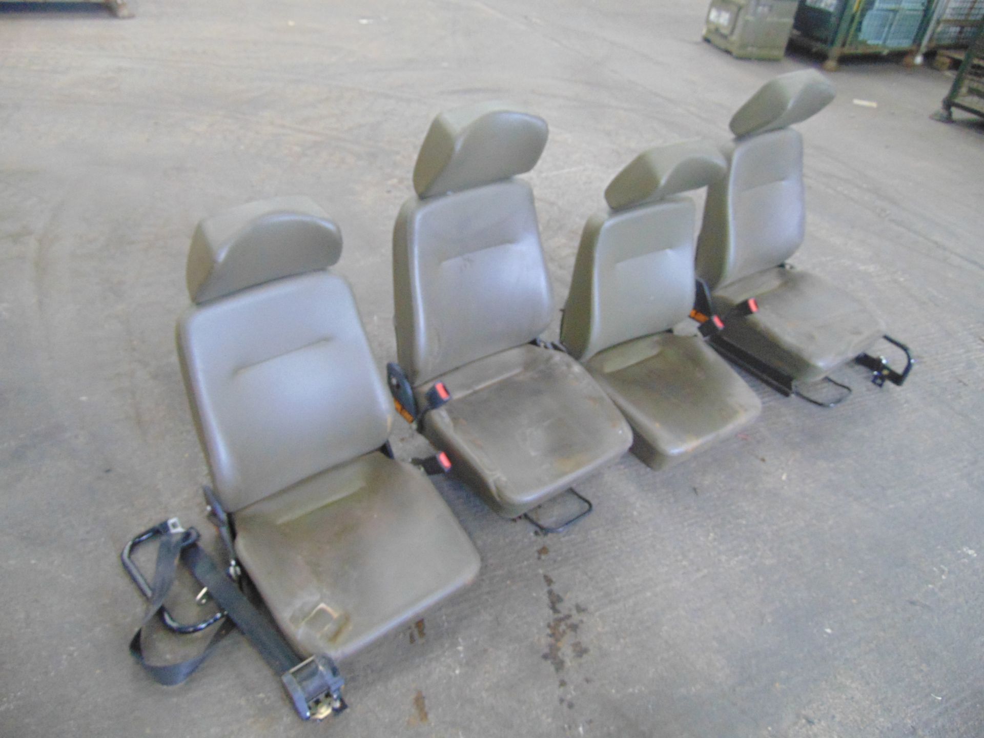 4 x Isringhausen Vehicle Operators Seats