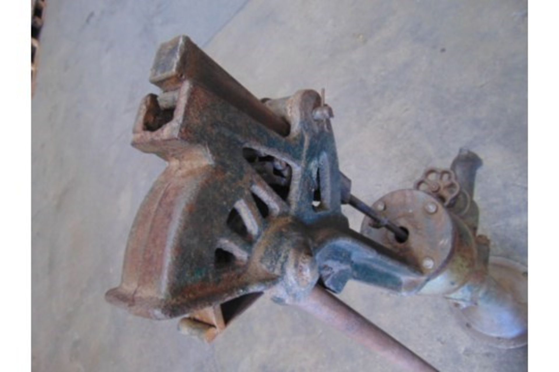 Genuine Anitique Full Size Cast Iron Water Pump - Image 5 of 8