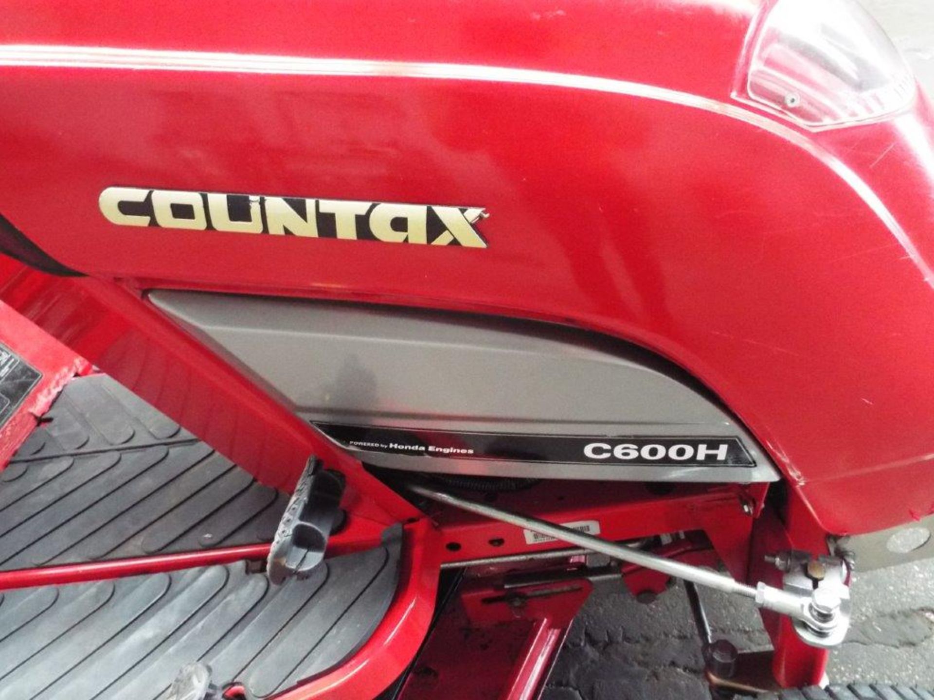 Countax C600H Ride On Mower with Rear Brush and Grass Collector - Image 21 of 22