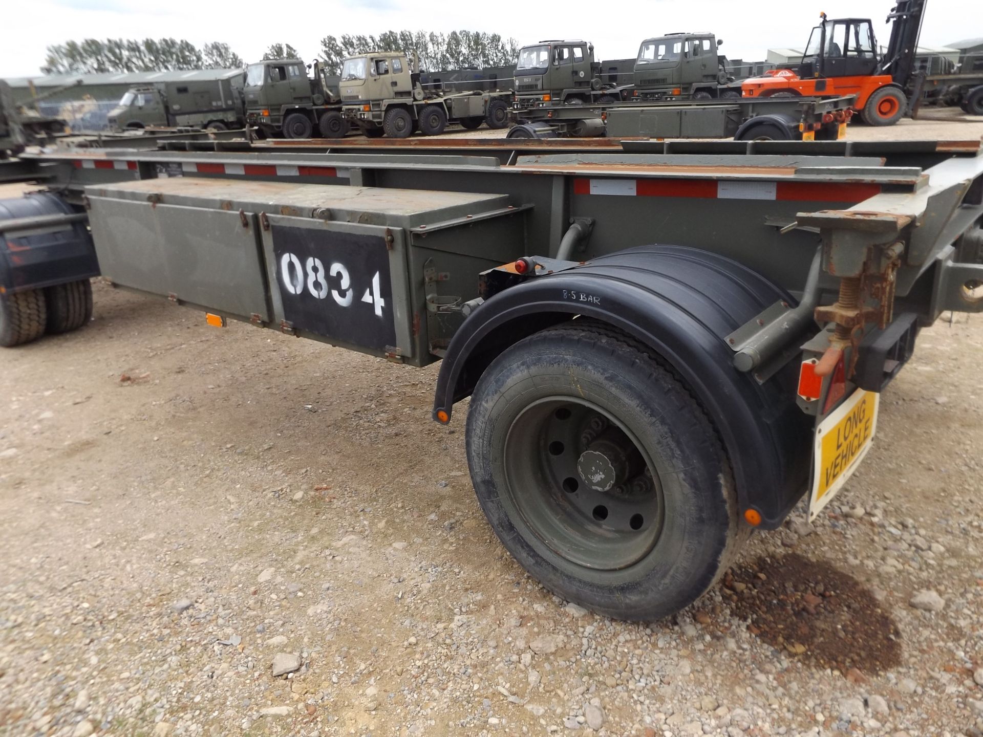 King DB 2 Axle 15 Tonne Skeletal drops/skip/container Trailer - Image 4 of 10