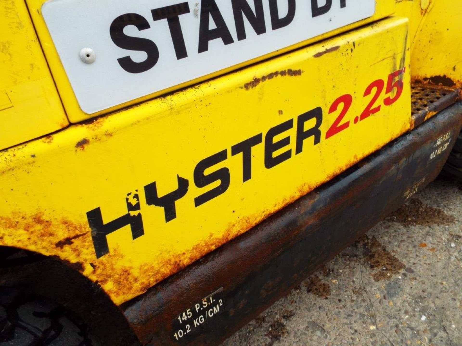 Hyster 2.25 Class C, Zone 2 Protected Diesel Container Forklift - Image 23 of 24