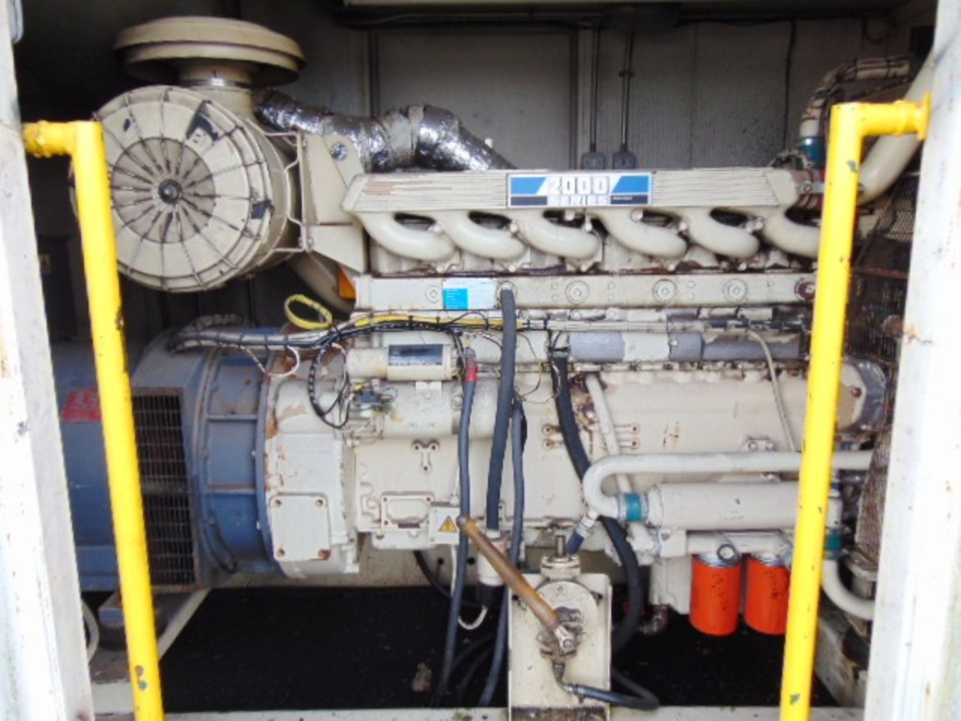 Newage Stamford 300KVA Perkins 2000 Series 3 Phase Containerised Diesel Generator - Bild 3 aus 26
