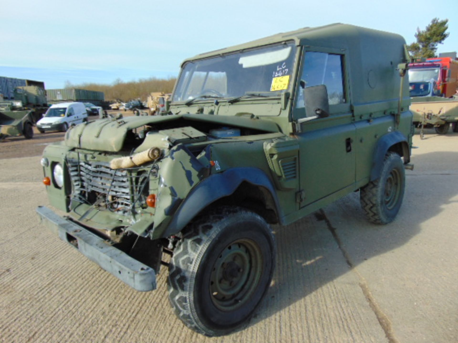 Military Specification Land Rover Wolf 90 Hard Top FFR - Image 3 of 19