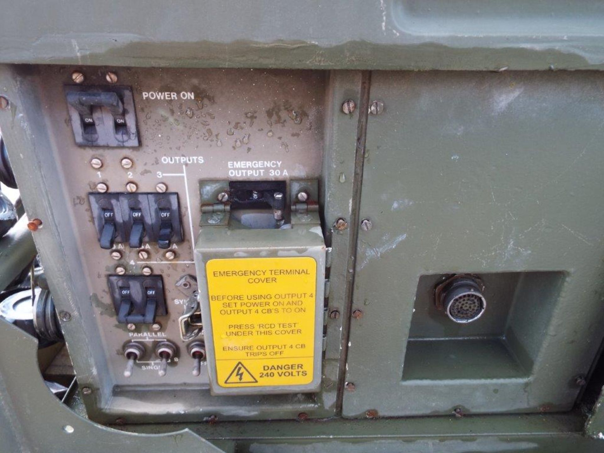 Lister Petter Air Log 4169 A 5.6 KVA Single Phase Diesel Generator - Image 7 of 14