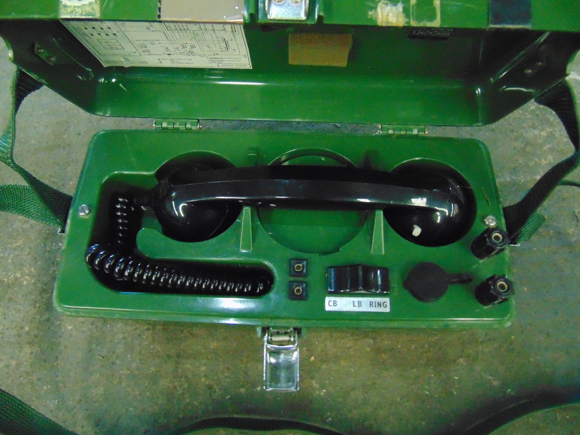 2 x PYE PTC405 Field Telephones - Image 3 of 7