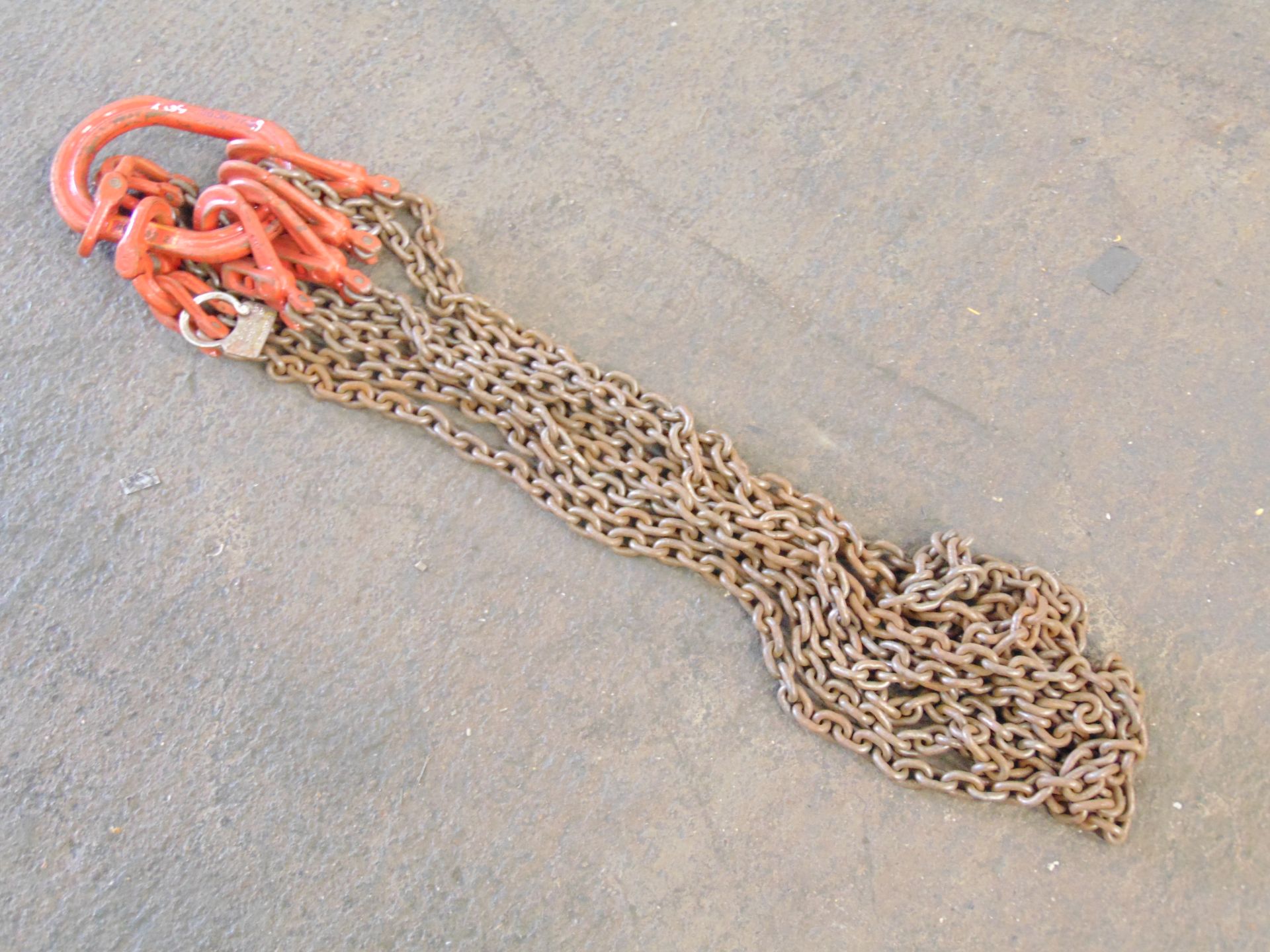 3.15 tonne 4 Leg Chain Sling