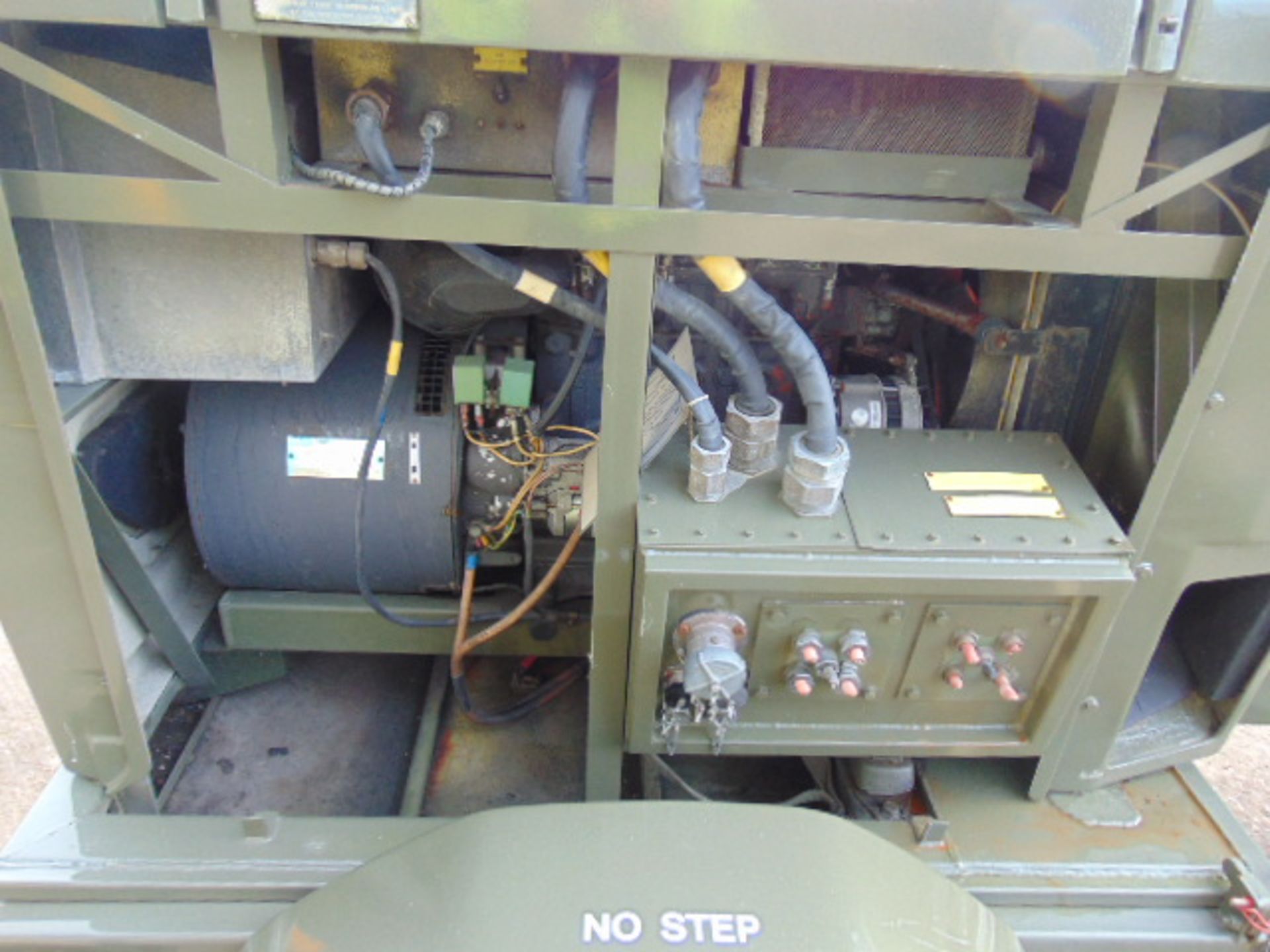 Ex Uk Royal Air Force Trailer Mounted 25 KVA Generator - Image 6 of 11