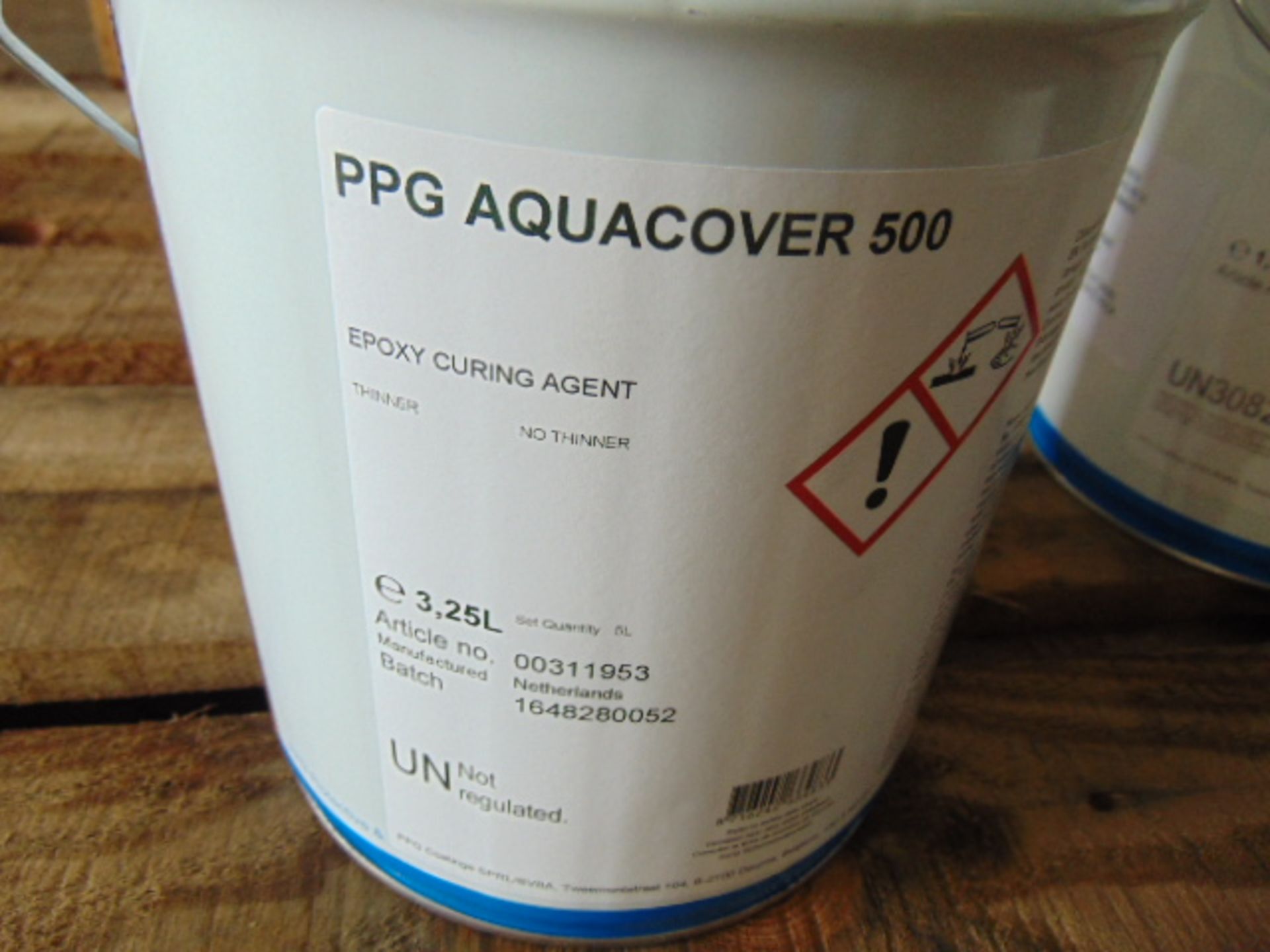 1 x Sigma Aquacover 500 5L 2 pack White Epoxy Resin - Image 2 of 5