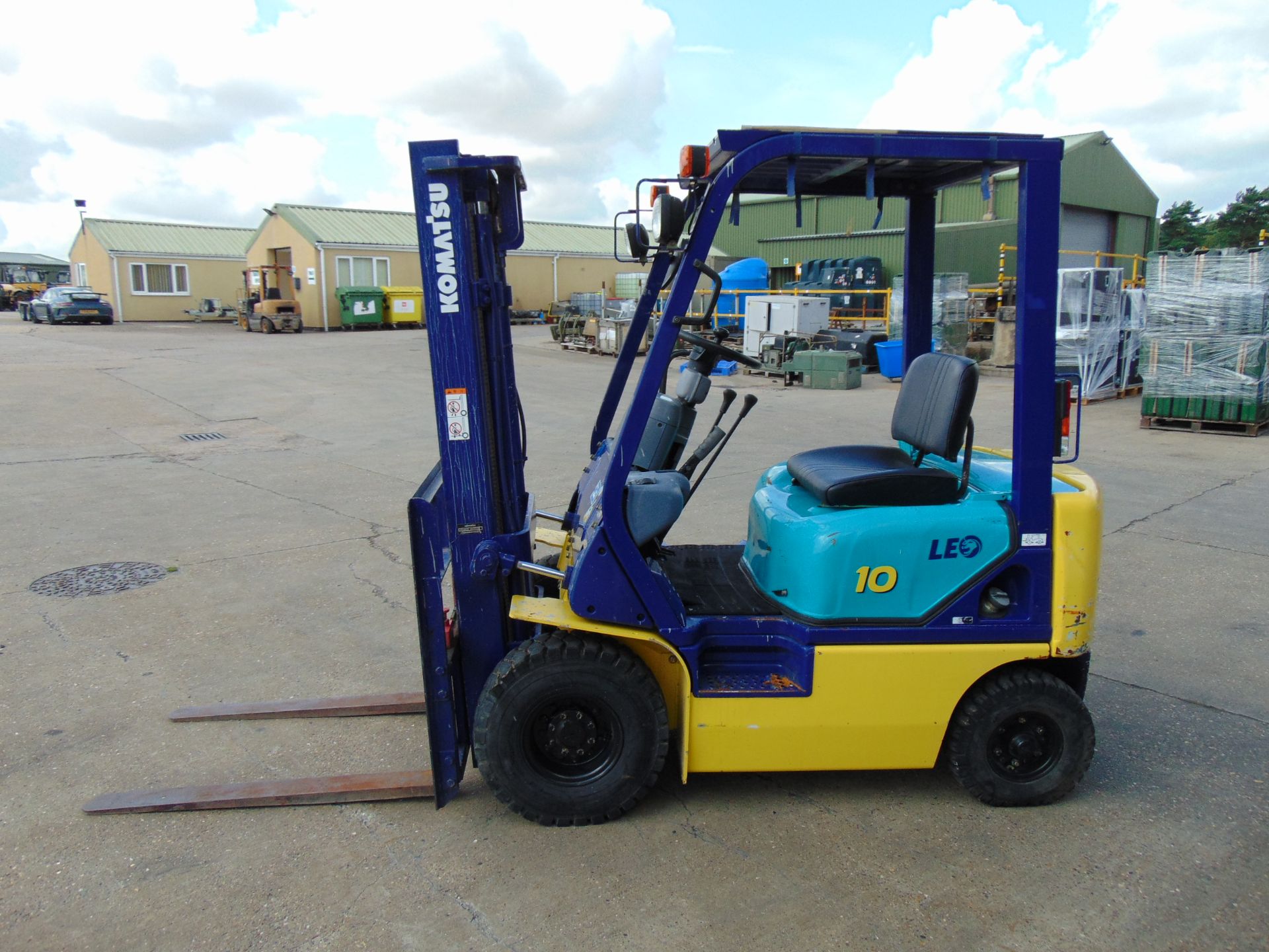 Komatsu LE10 Counter Balance Forklift - Bild 6 aus 18