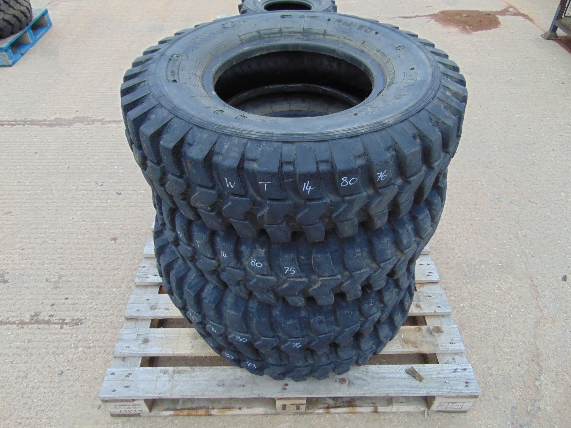 4 x Starmaxx RM-50 9.00-16 Tyres