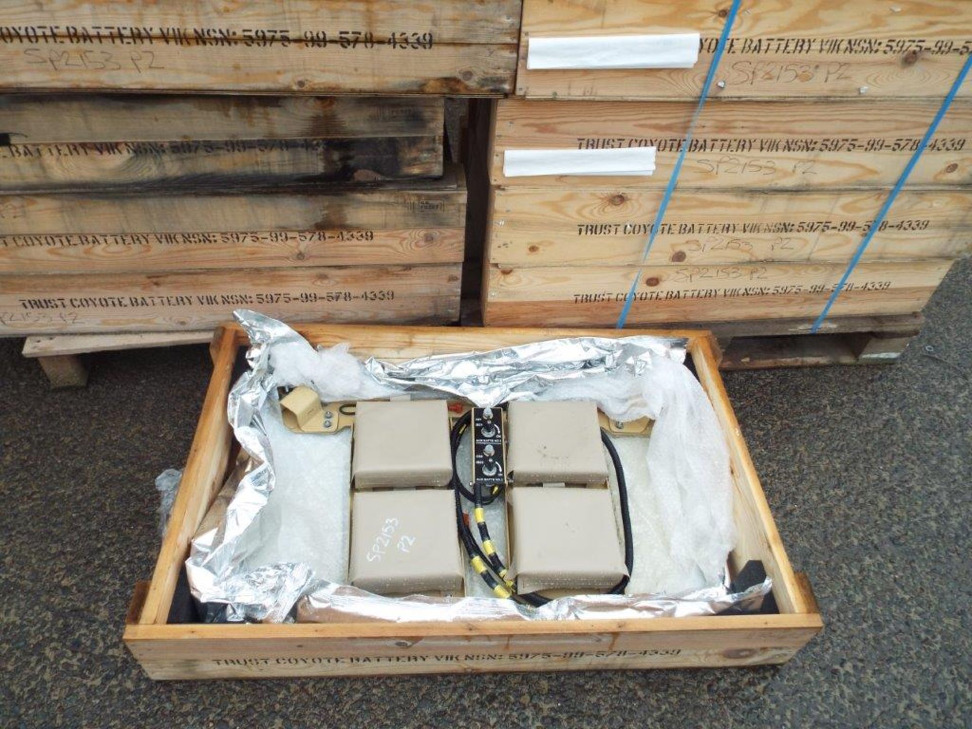 9 x AFV Battery Tray and Isolation Kits