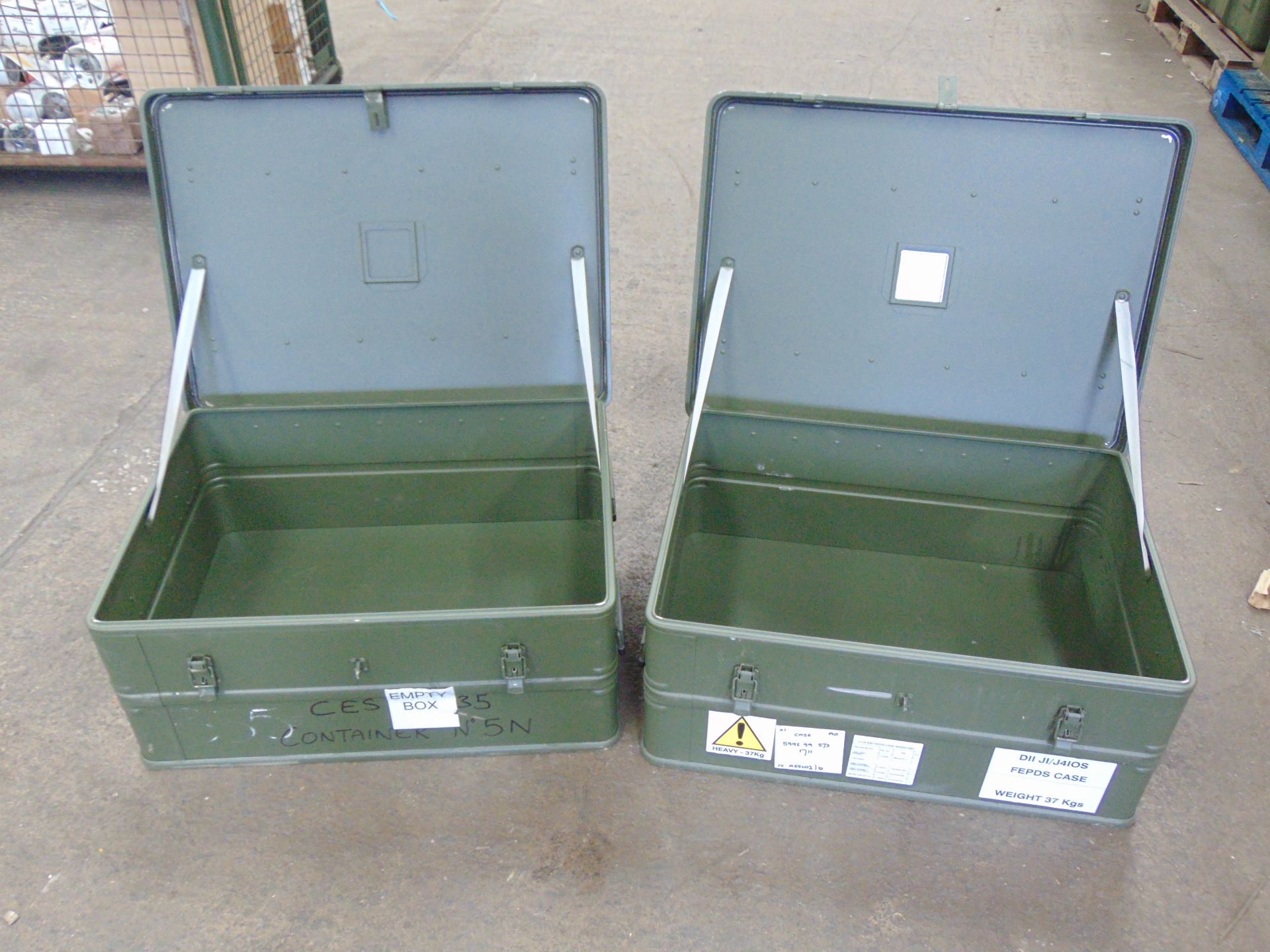 2 x Heavy Duty Zarges Aluminium Cases - Image 2 of 7