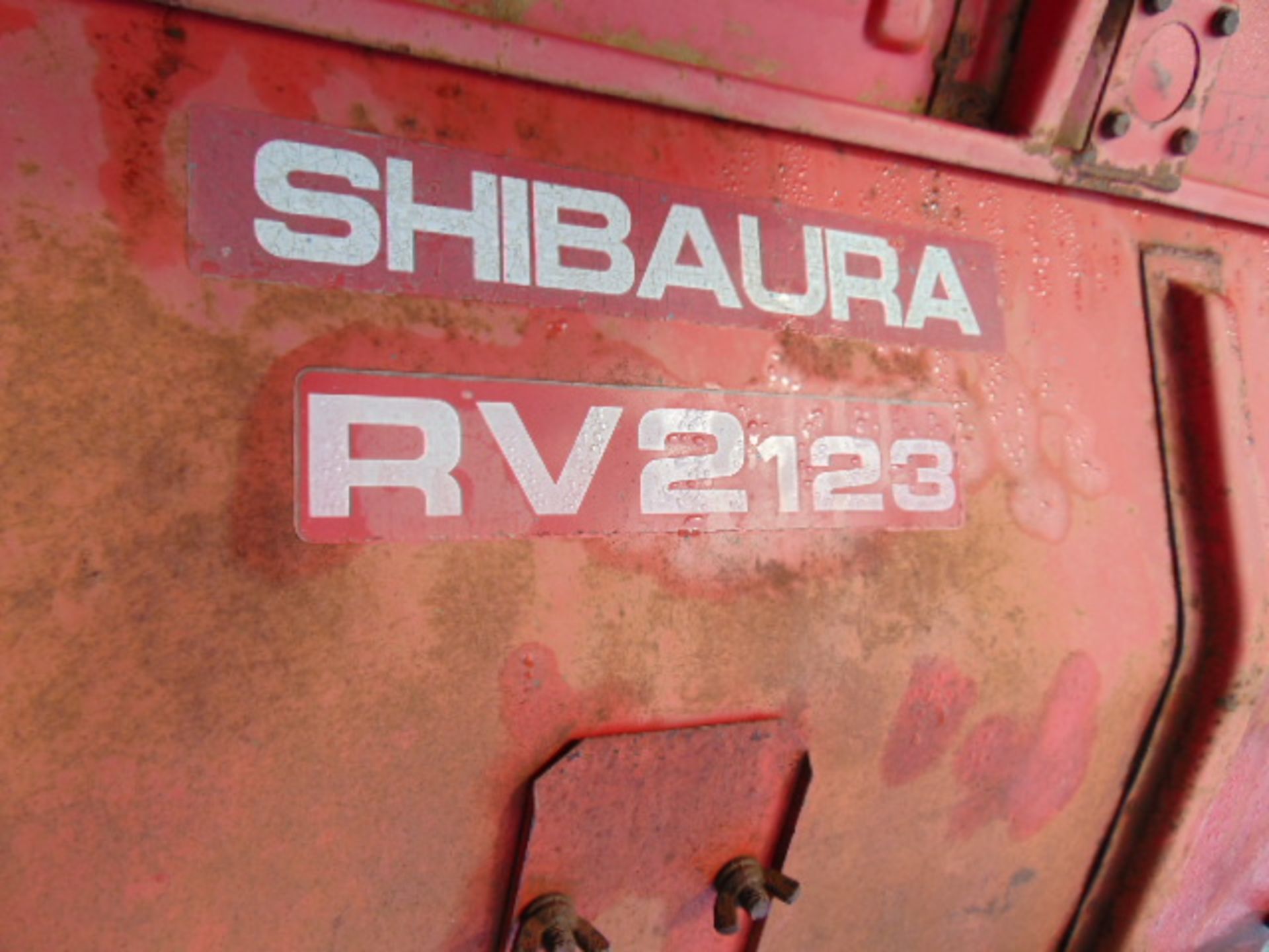 Shibaura SL1543 4WD Compact Tractor c/w RV2123 Rotovator 1578 hrs only - Image 12 of 16