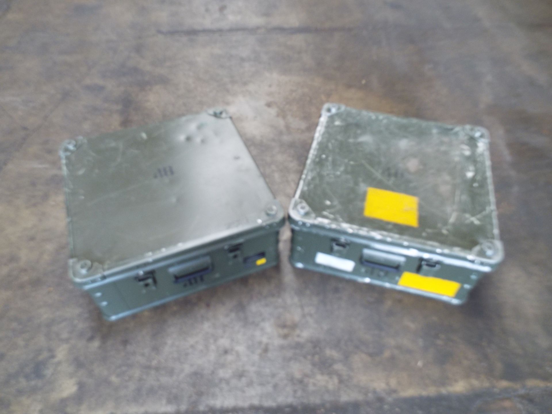 2 x Heavy Duty Zarges Aluminium Cases