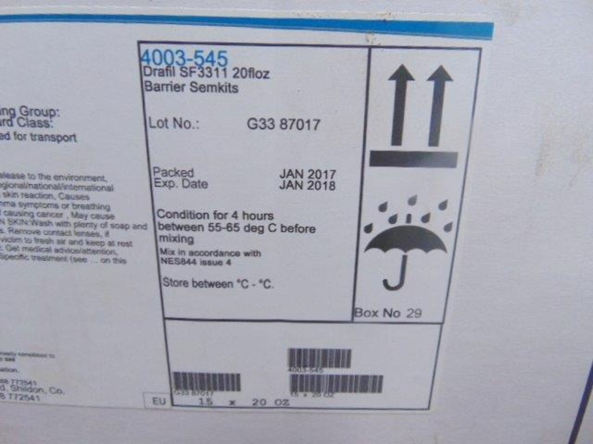 1 x Stillage of Approx 120 x Barrier Semkits & 5 x Genesys SW Antiscalant - Image 6 of 6