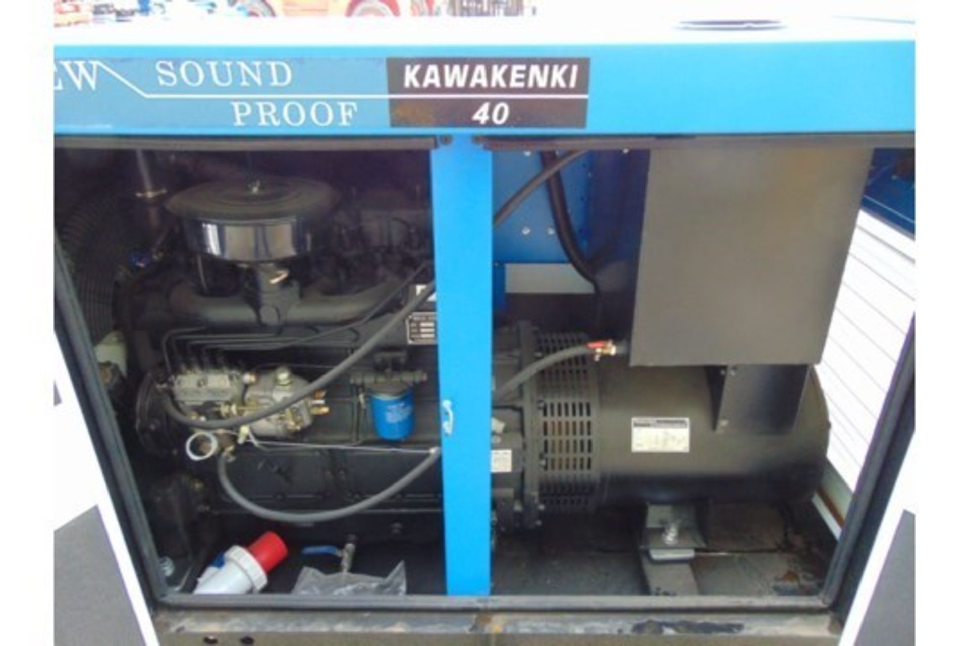 UNISSUED 40 KVA 3 Phase Silent Diesel Generator Set - Image 13 of 16