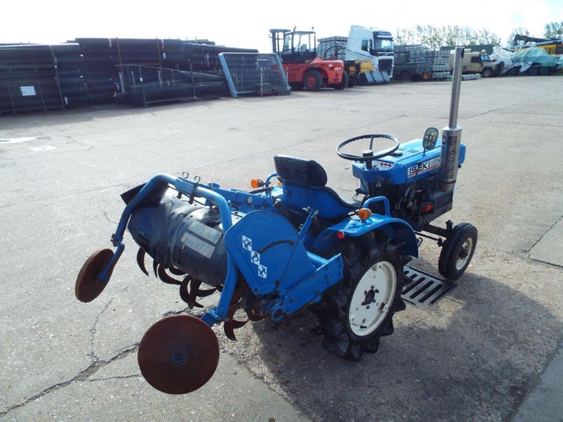 Iseki TX1210 Compact Tractor C/W Rotovator - Image 7 of 22