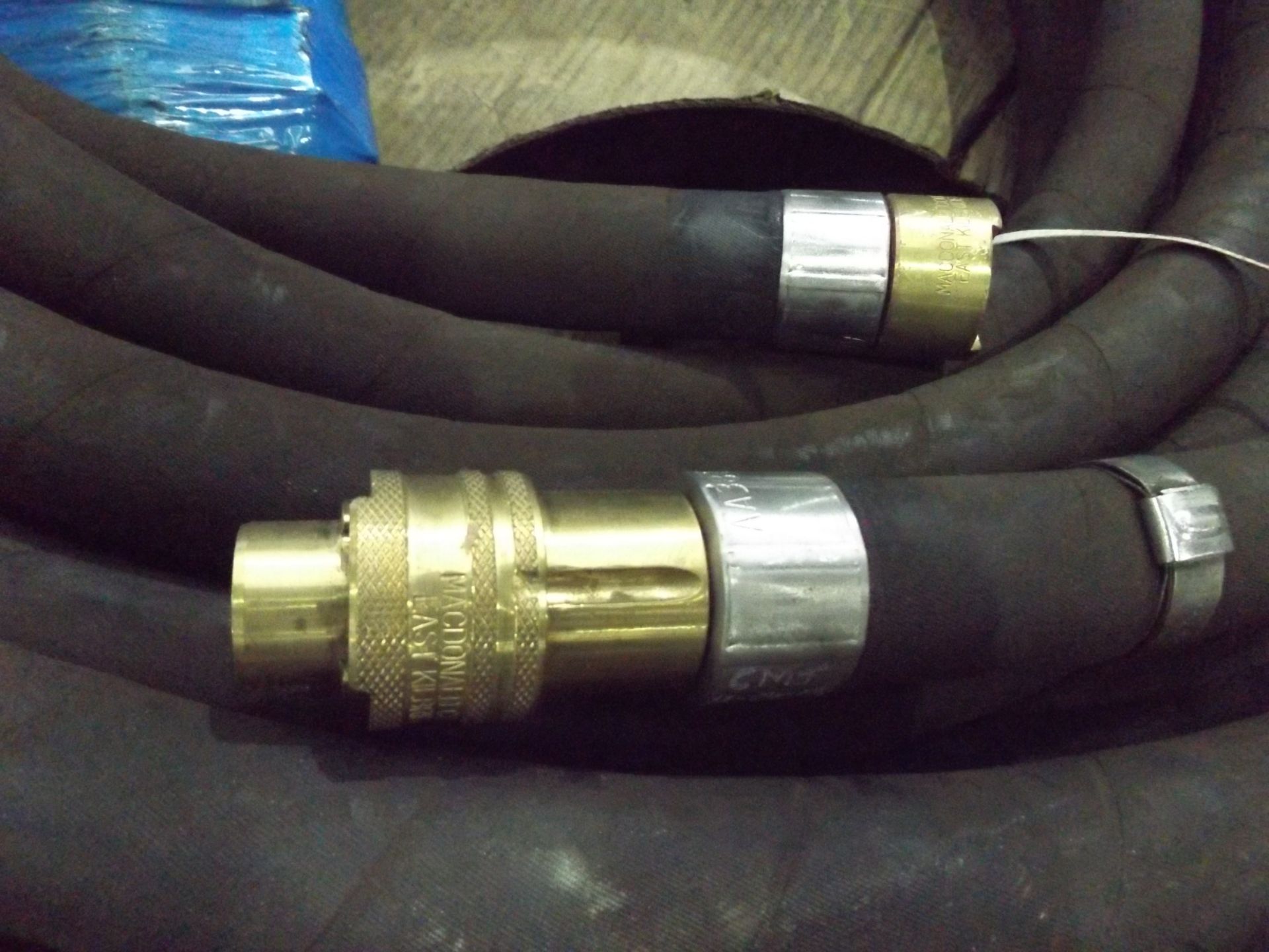 4 x Goodyear 40mm Jetting and Utility Hoses with Couplings - Image 2 of 3