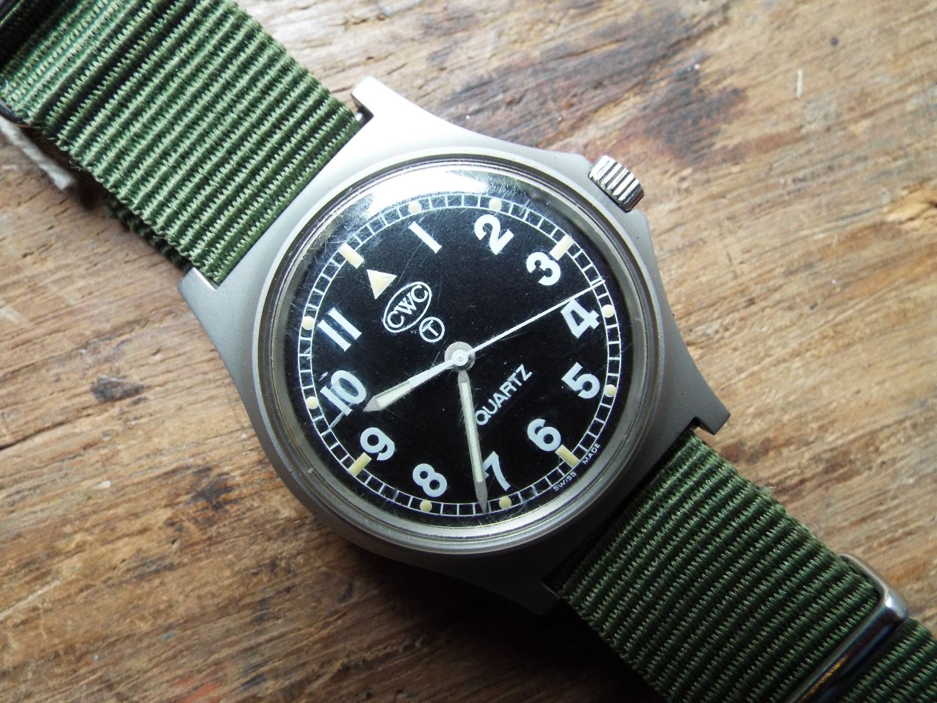 Very Rare Genuine British Army, Waterproof CWC quartz wrist watch - Image 2 of 6