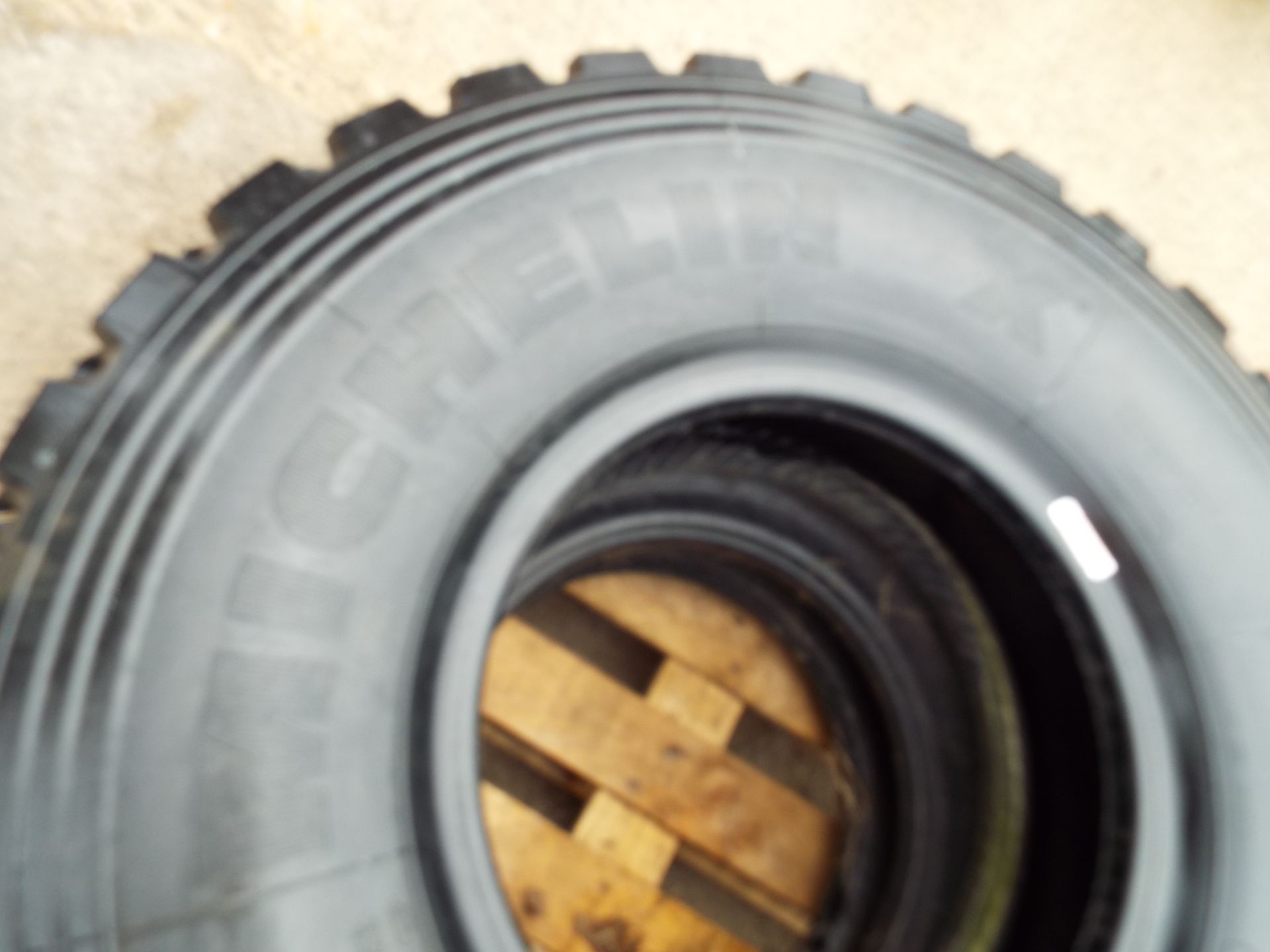 2 x Michelin XZL 255/100R16 Tyres - Image 6 of 6