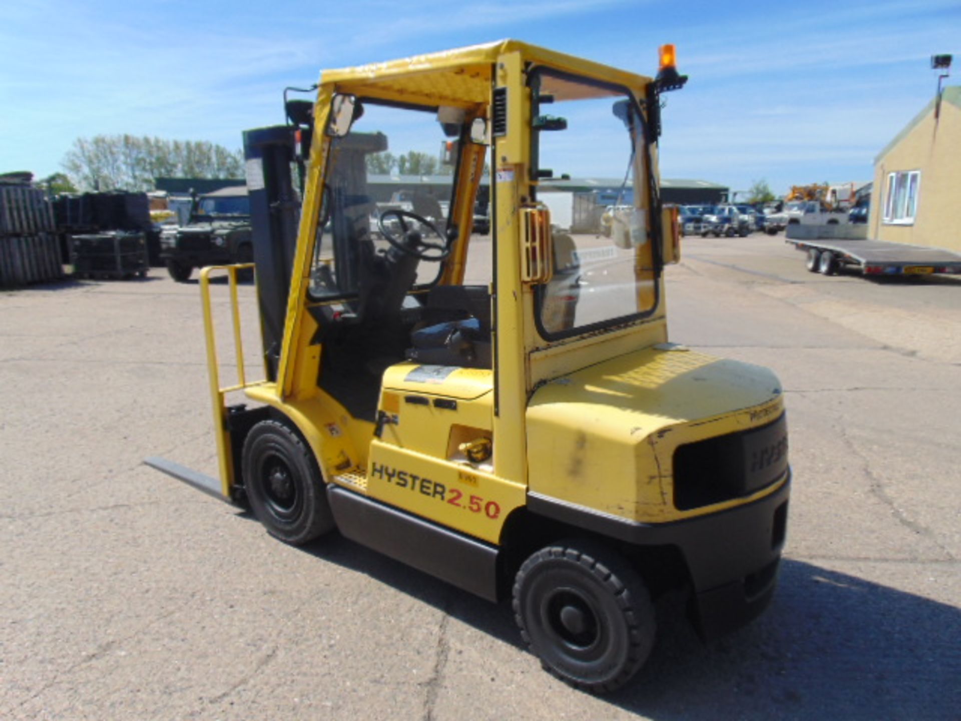 Hyster 2.50 Class C, Zone 2 Protected Diesel Forklift ONLY 763.4 hours!! - Image 6 of 29