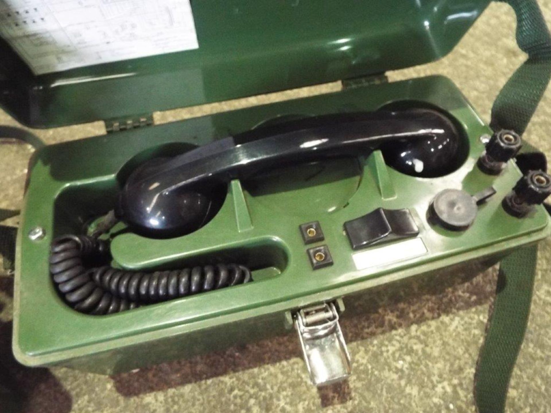 2 x PYE TMC Field Telephones - Image 2 of 6