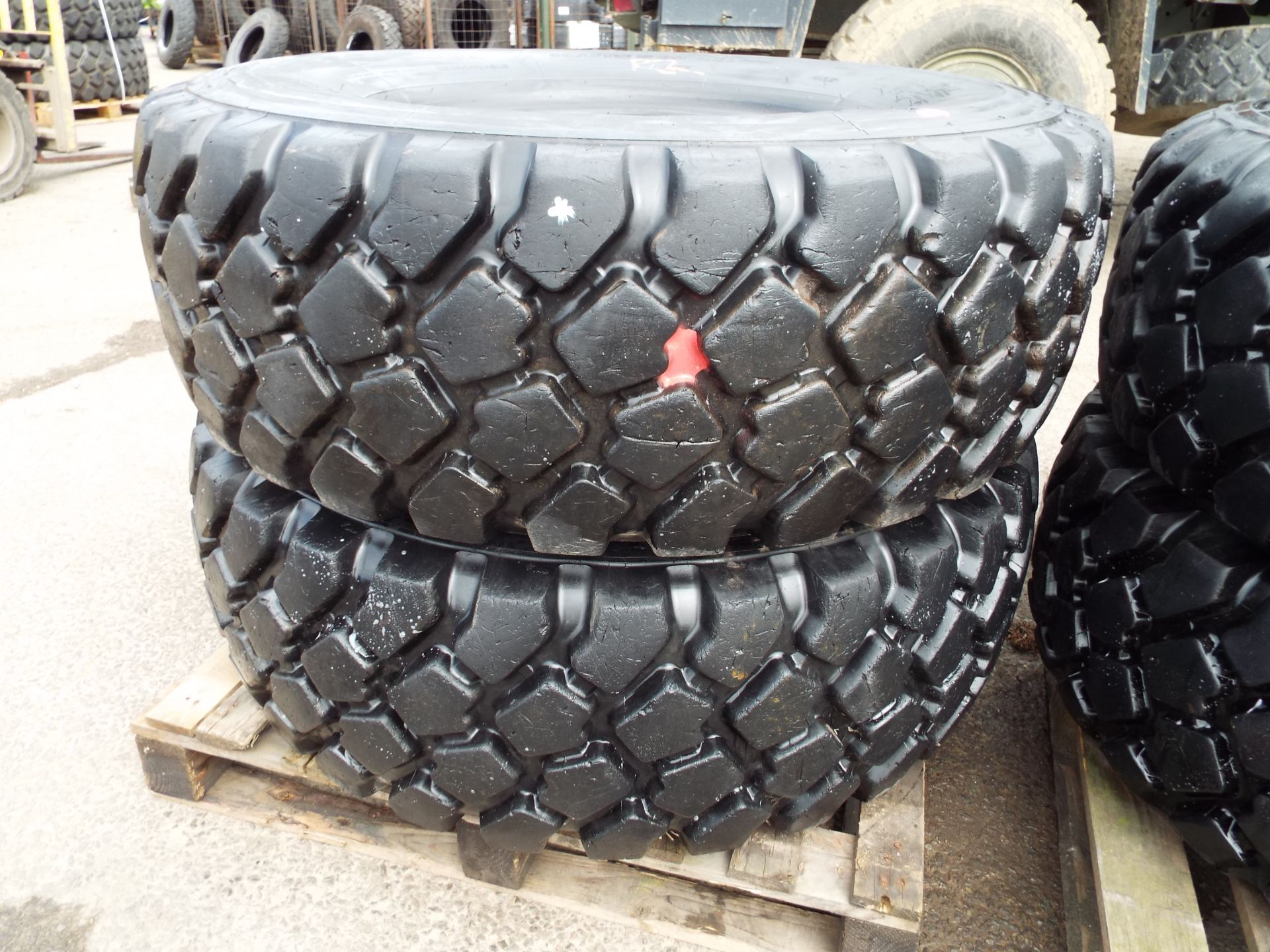4 x Michelin XZL 395/85 R20 Tyres - Image 6 of 12