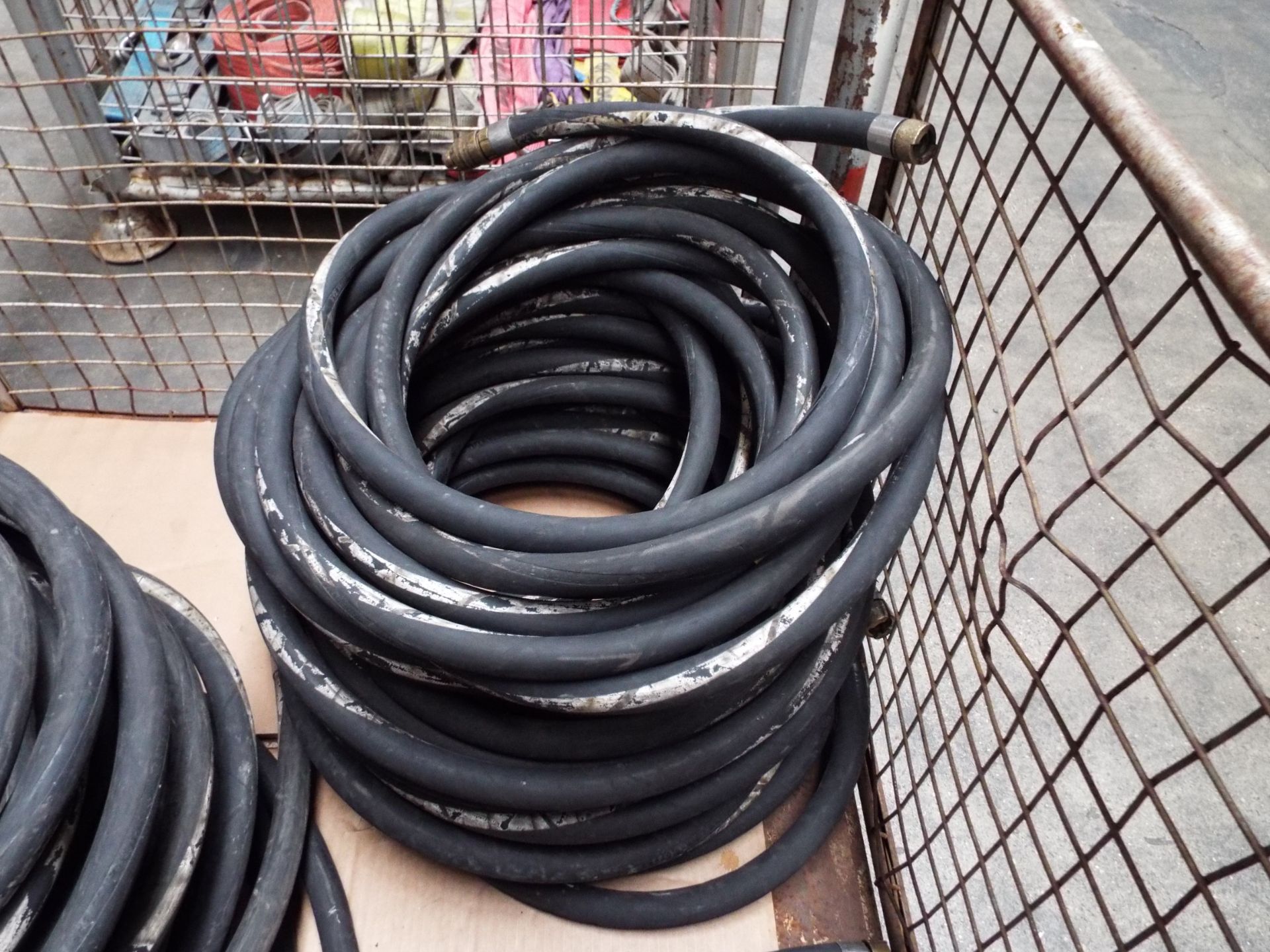 6 x Heavy Duty Fire Hoses with Couplings - Image 2 of 5