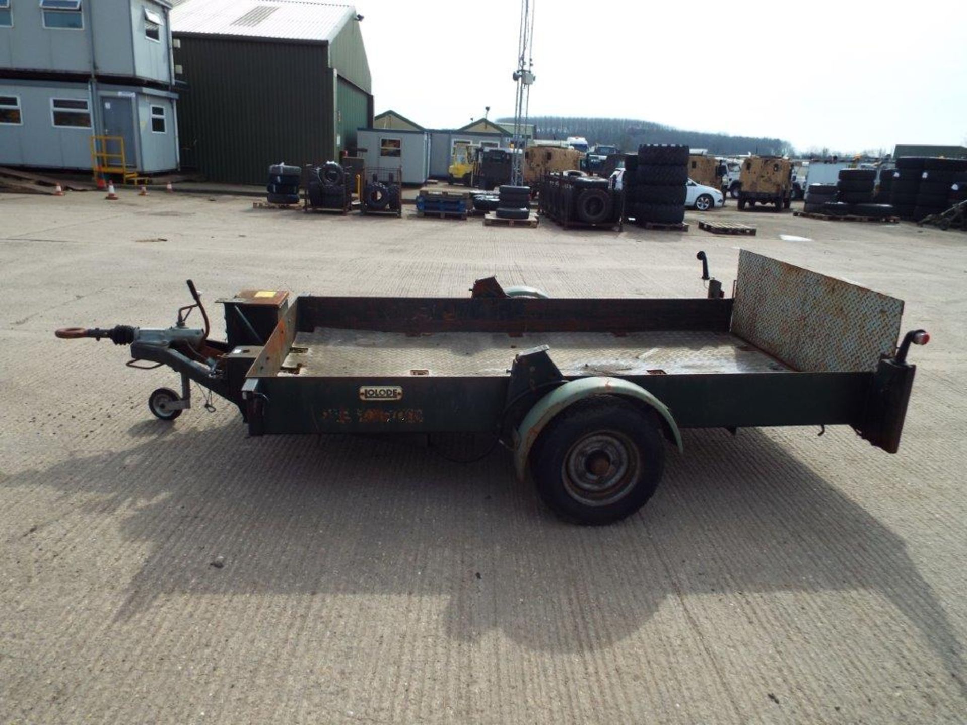 Single Axle Lolode King Hydraulic Lowering Trailer - Image 4 of 18