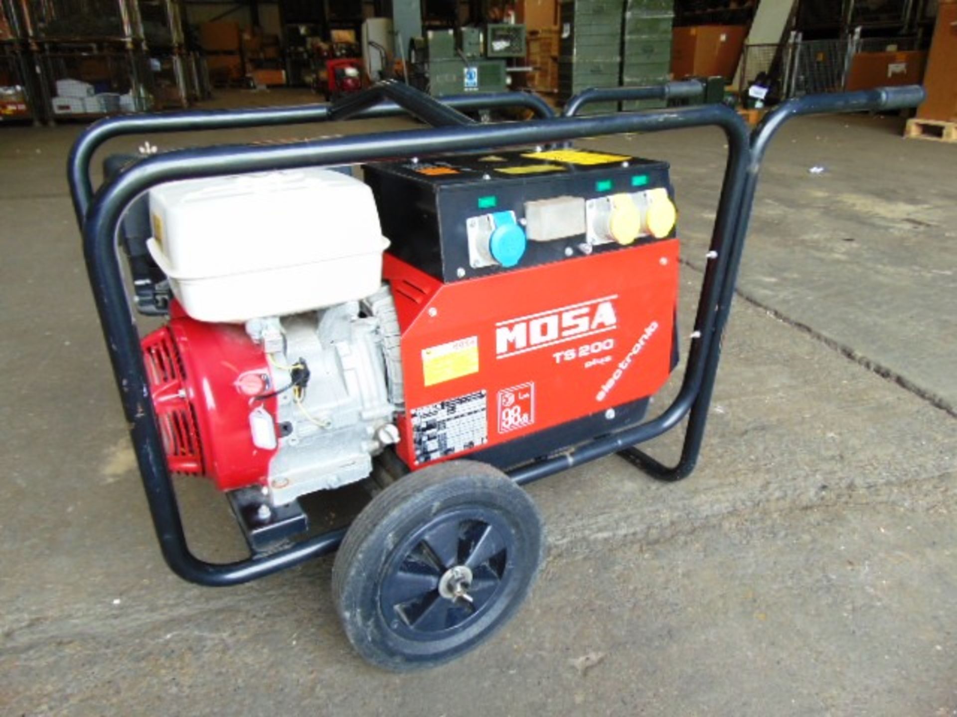 Mosa TS200 Petrol Welder Generator