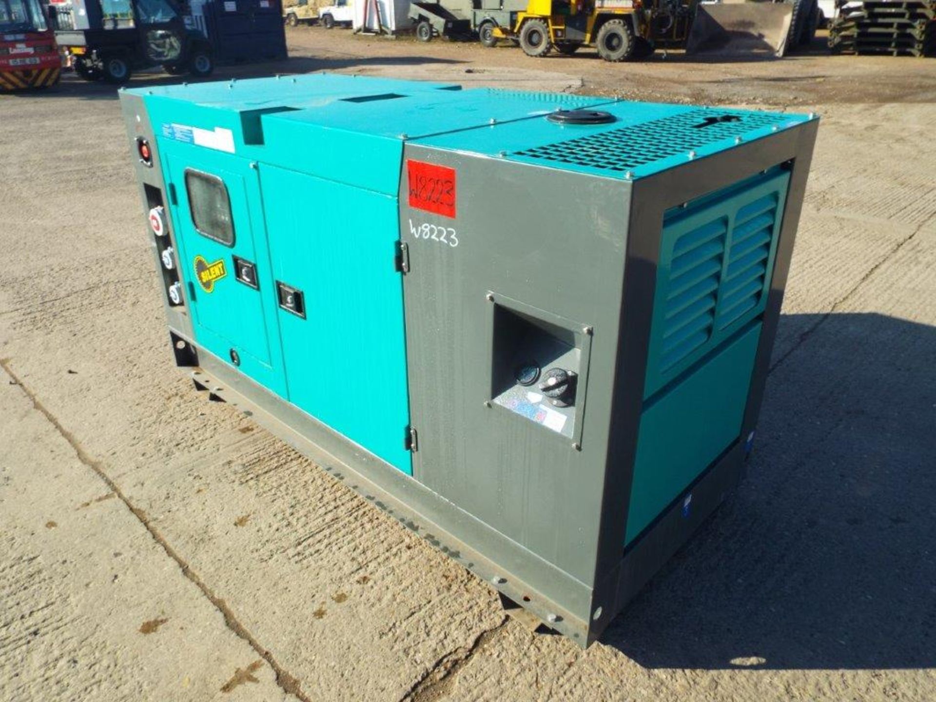 UNISSUED WITH TEST HOURS ONLY 70 KVA 3 Phase Silent Diesel Generator Set - Image 9 of 17